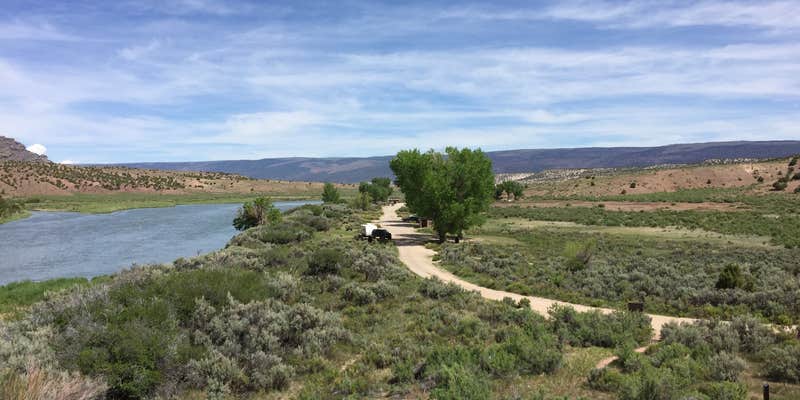 Camper submitted image from Gates Of Lodore Campground — Dinosaur National Monument