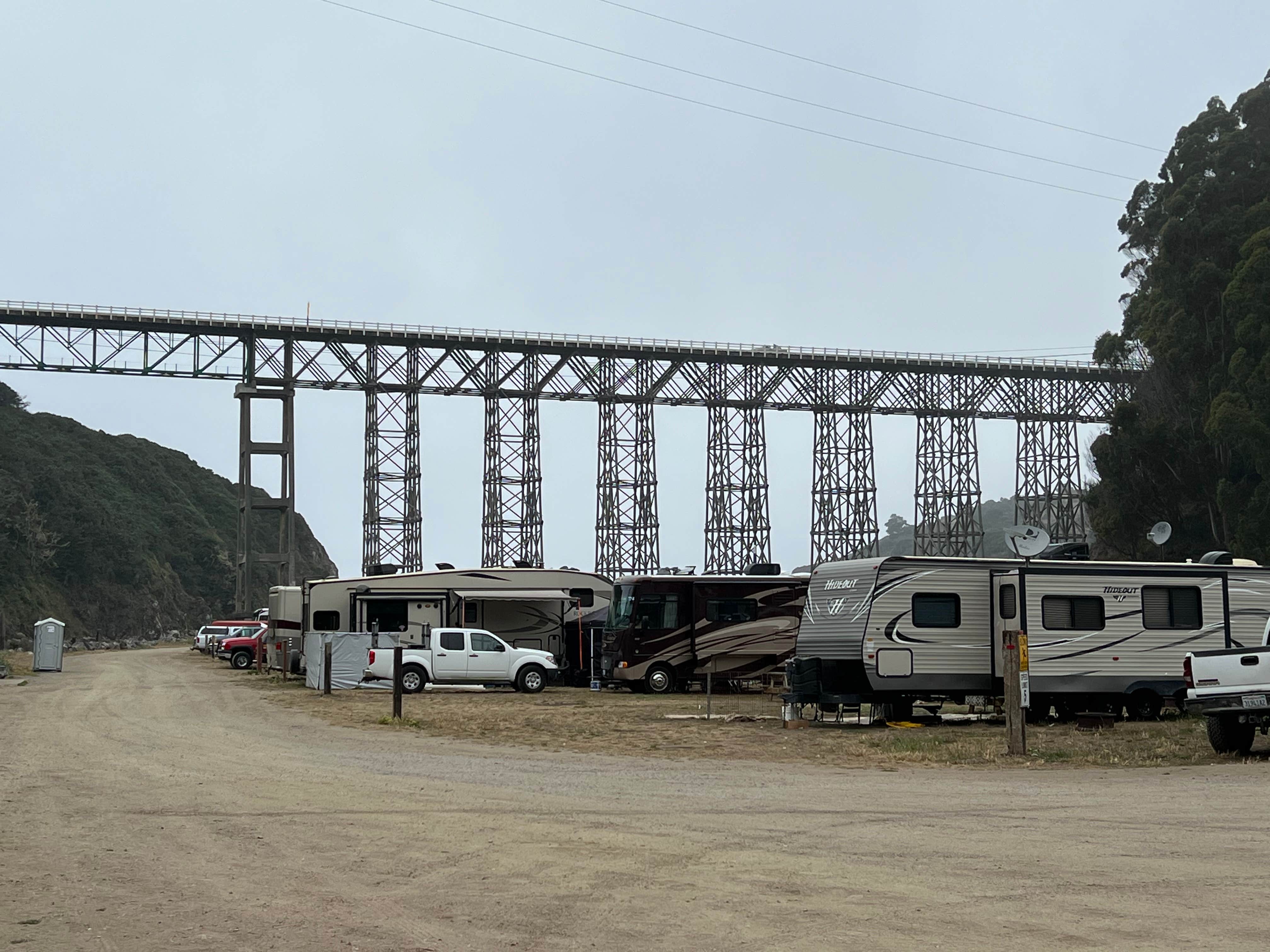 James  N.'s photo of rv camping at Albion River Campground near Point Arena, CA