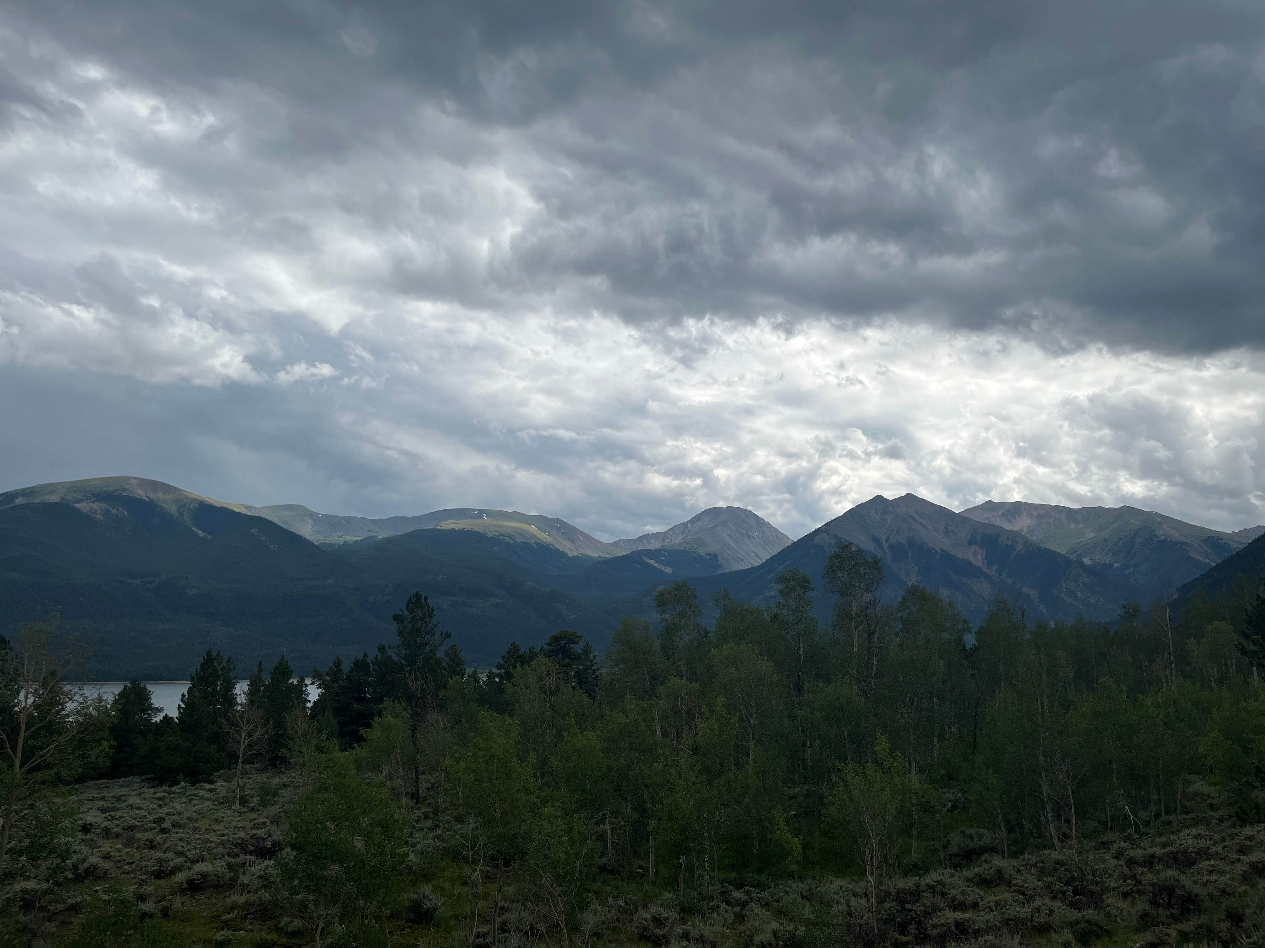 Shelby C.'s photo of a dispersed camping area at Twin Lakes Dispersed Camping - Site 1 West near Granite, CO