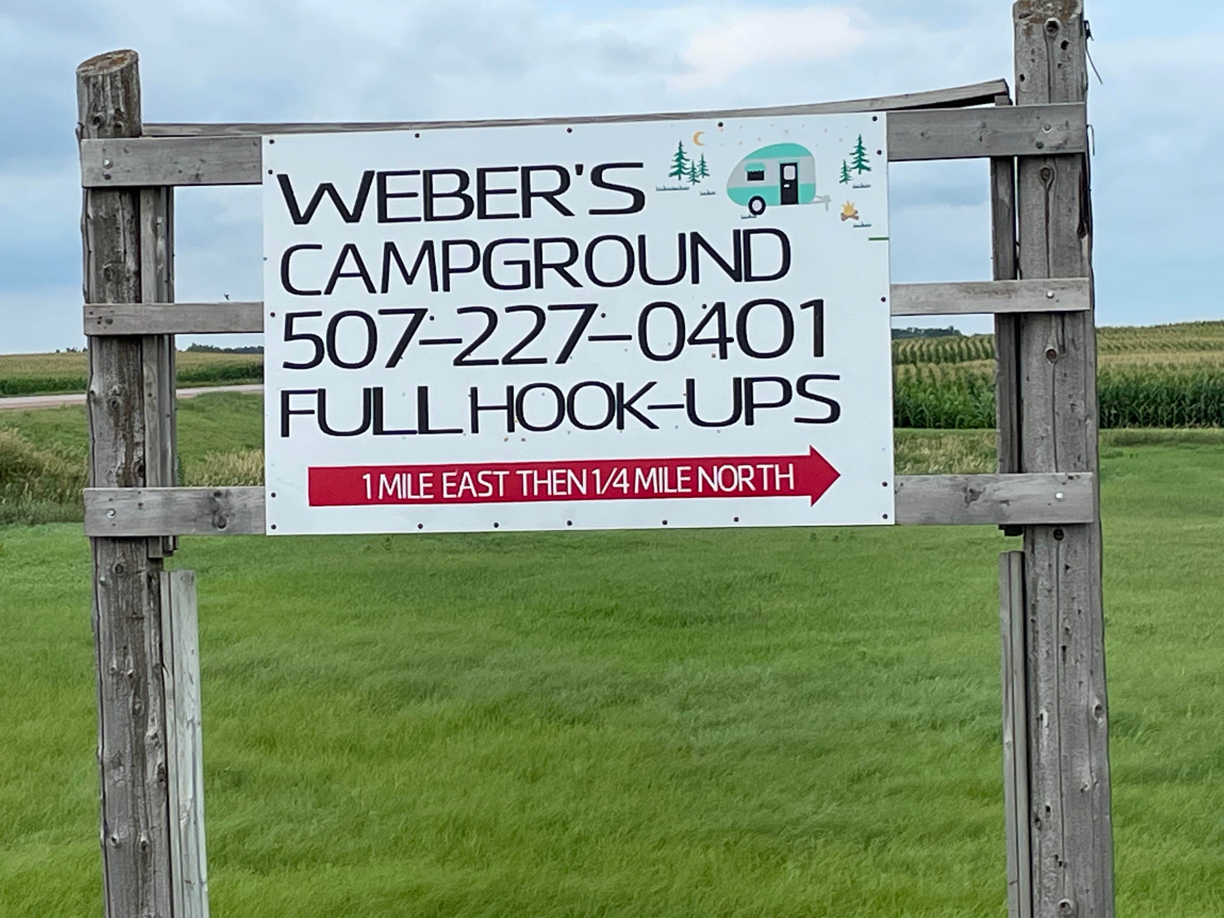 Camper-submitted photo at Weber’s Campground near Comfrey, MN