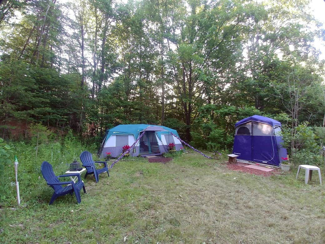 Camper-submitted photo at Camp Uptown Backwoods near Balsam Grove, NC