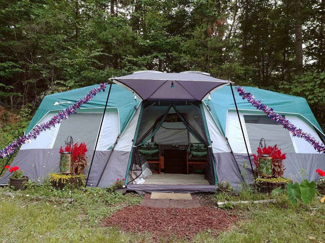 Camper-submitted photo at Camp Uptown Backwoods near Balsam Grove, NC