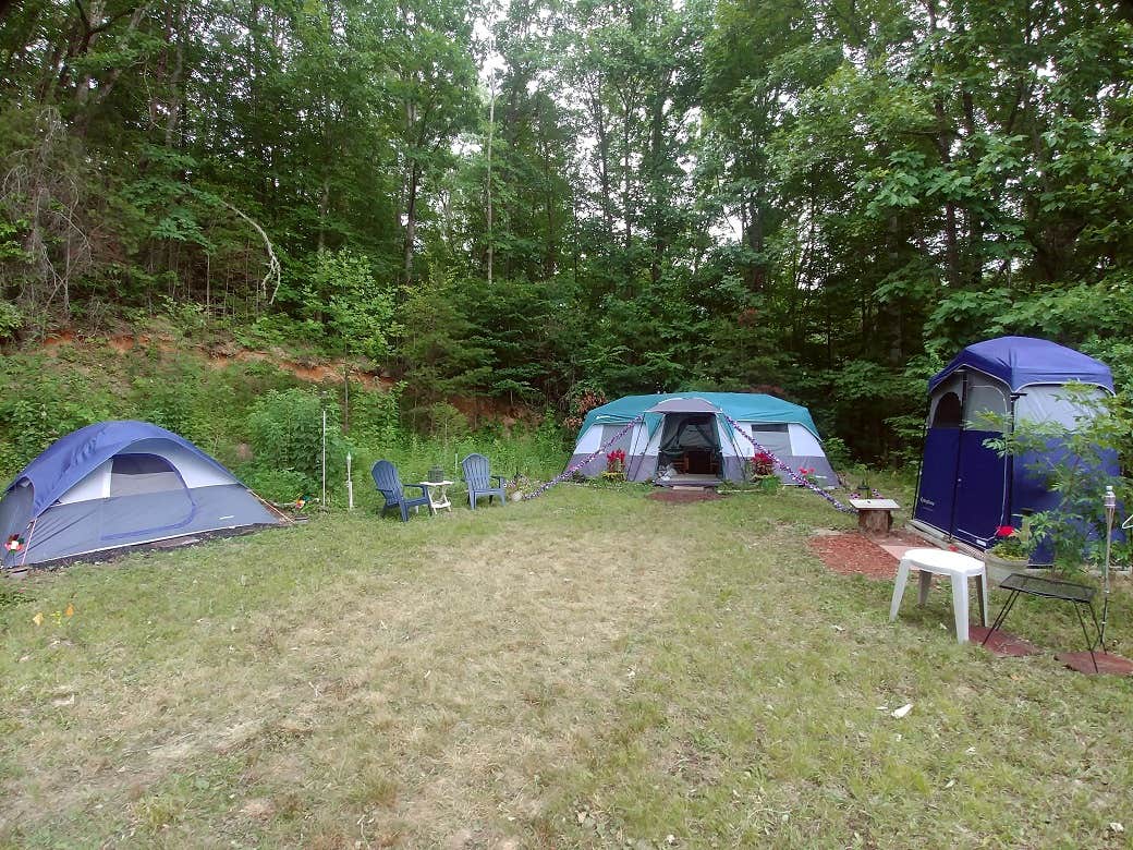 Camper-submitted photo at Camp Uptown Backwoods near Balsam Grove, NC