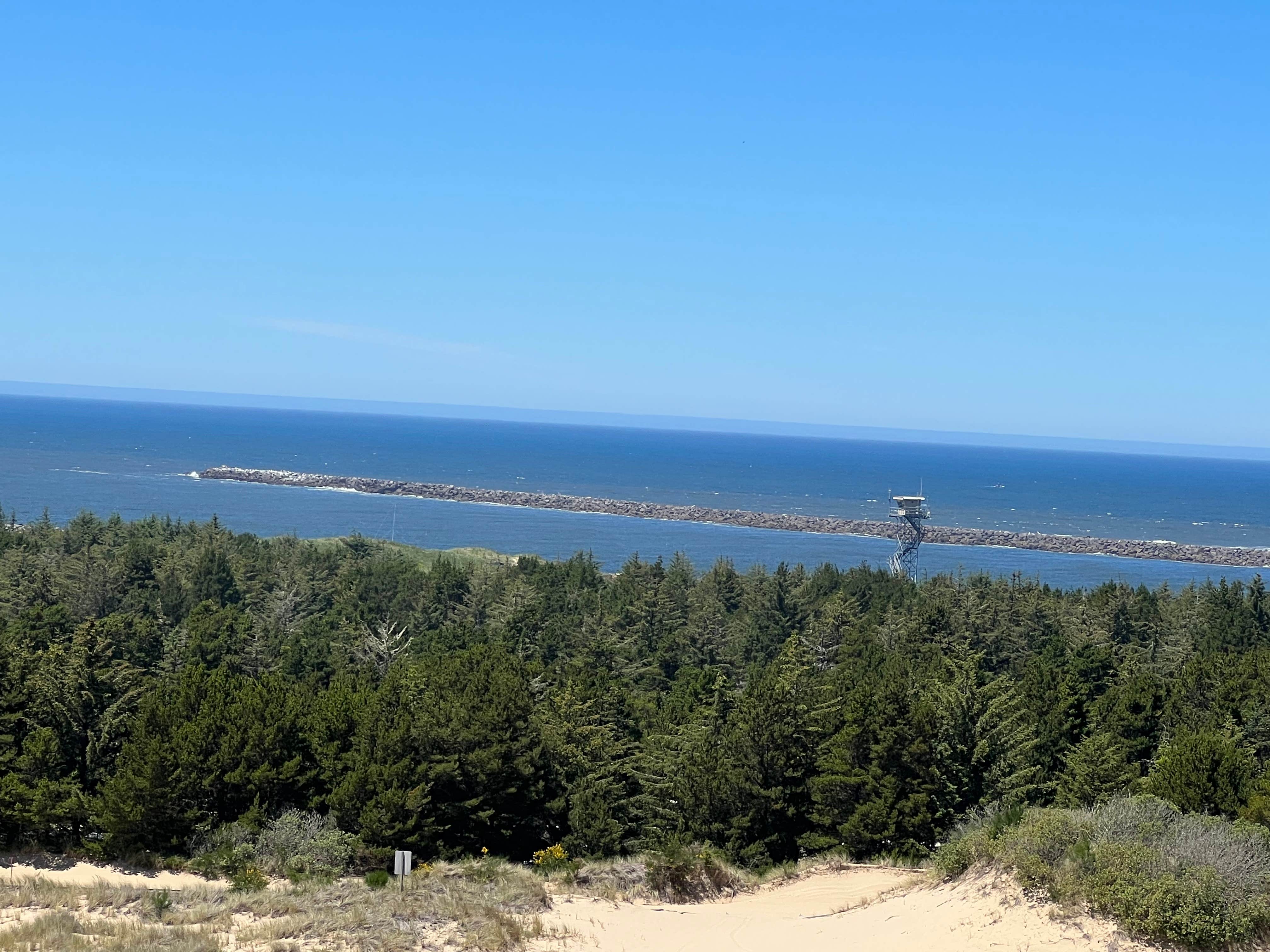 Camper-submitted photo at Windy Cove Campground (Section A) near Florence, OR
