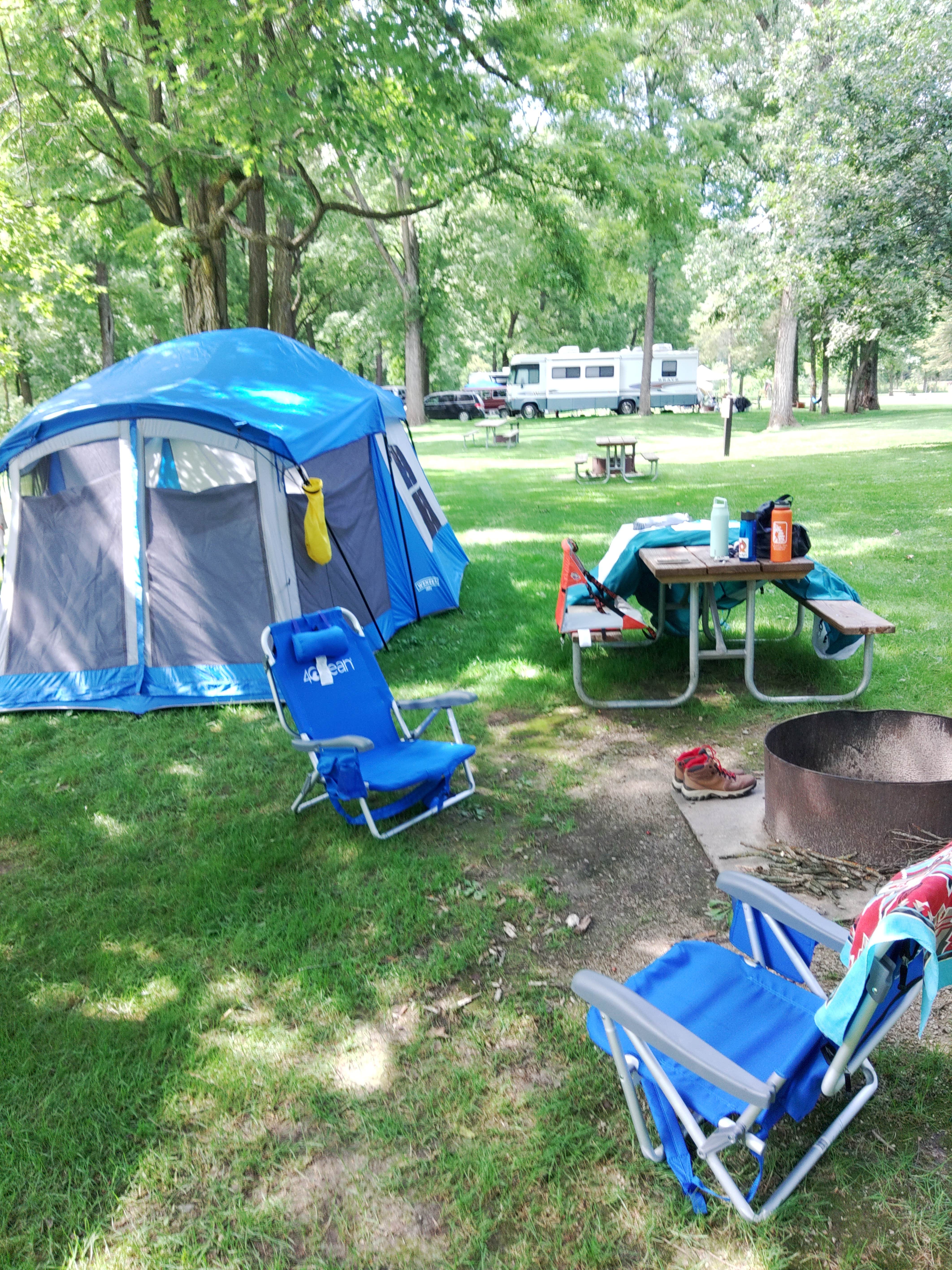 Camper-submitted photo at Little Paint Campground — Yellow River State Forest near Lansing, IA