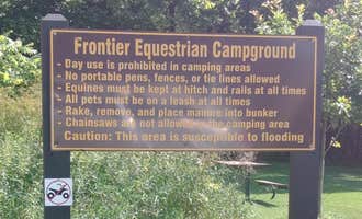 Camping near Little Paint Campground — Yellow River State Forest: Frontier Equestrian Campground — Yellow River State Forest, Waterville, Iowa