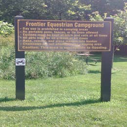 Frontier Equestrian Campground — Yellow River State Forest