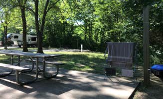 Crystal H.'s photo of rv camping at Dr. Edmund A. Babler Memorial State Park Campground near Normandy, MO