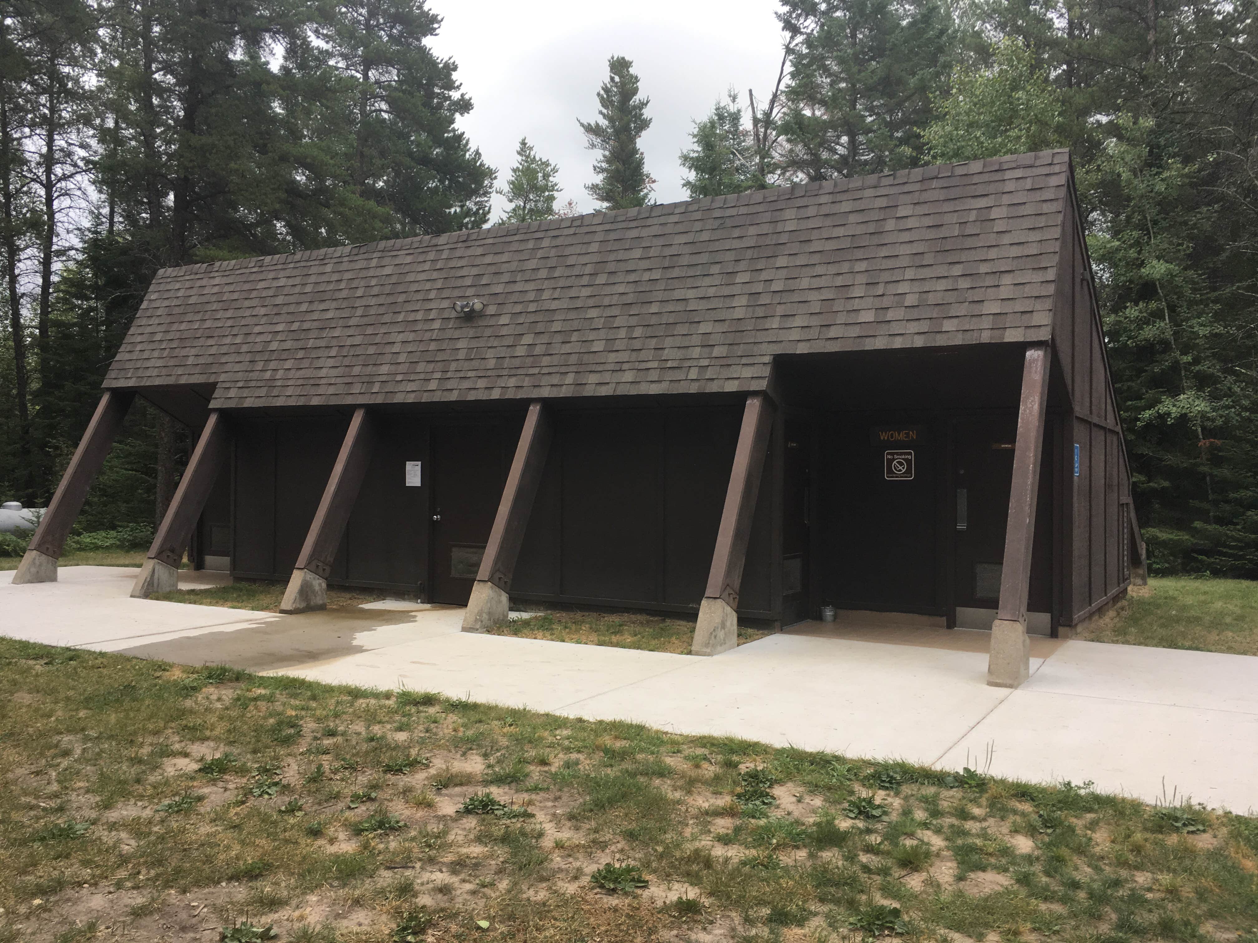 Allysa K.'s photo of glamping accommodations at Hayes Lake State Park Campground in Minnesota