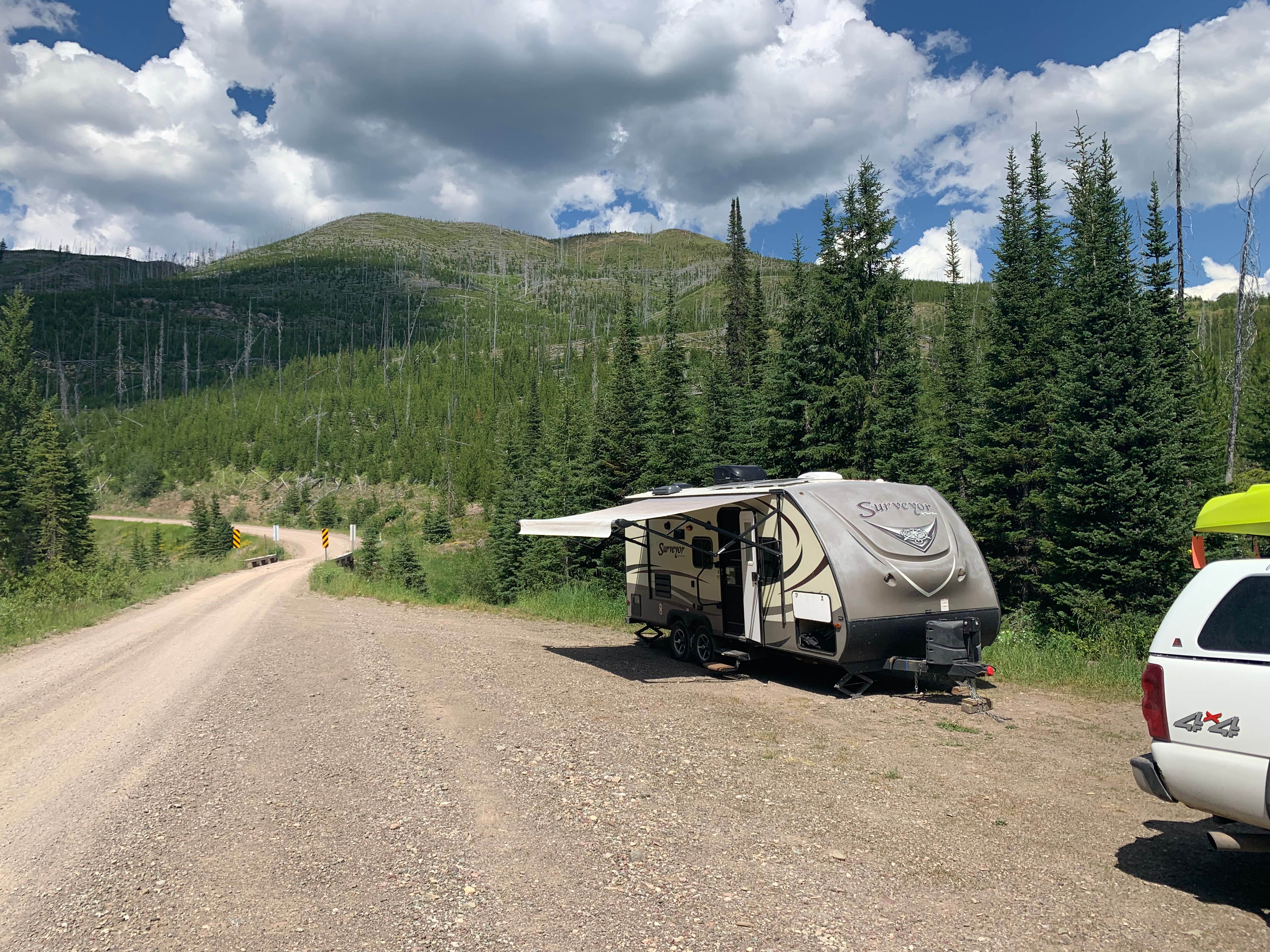 Camper-submitted photo at Skyland Rd Dispersed Camping near Heart Butte, MT
