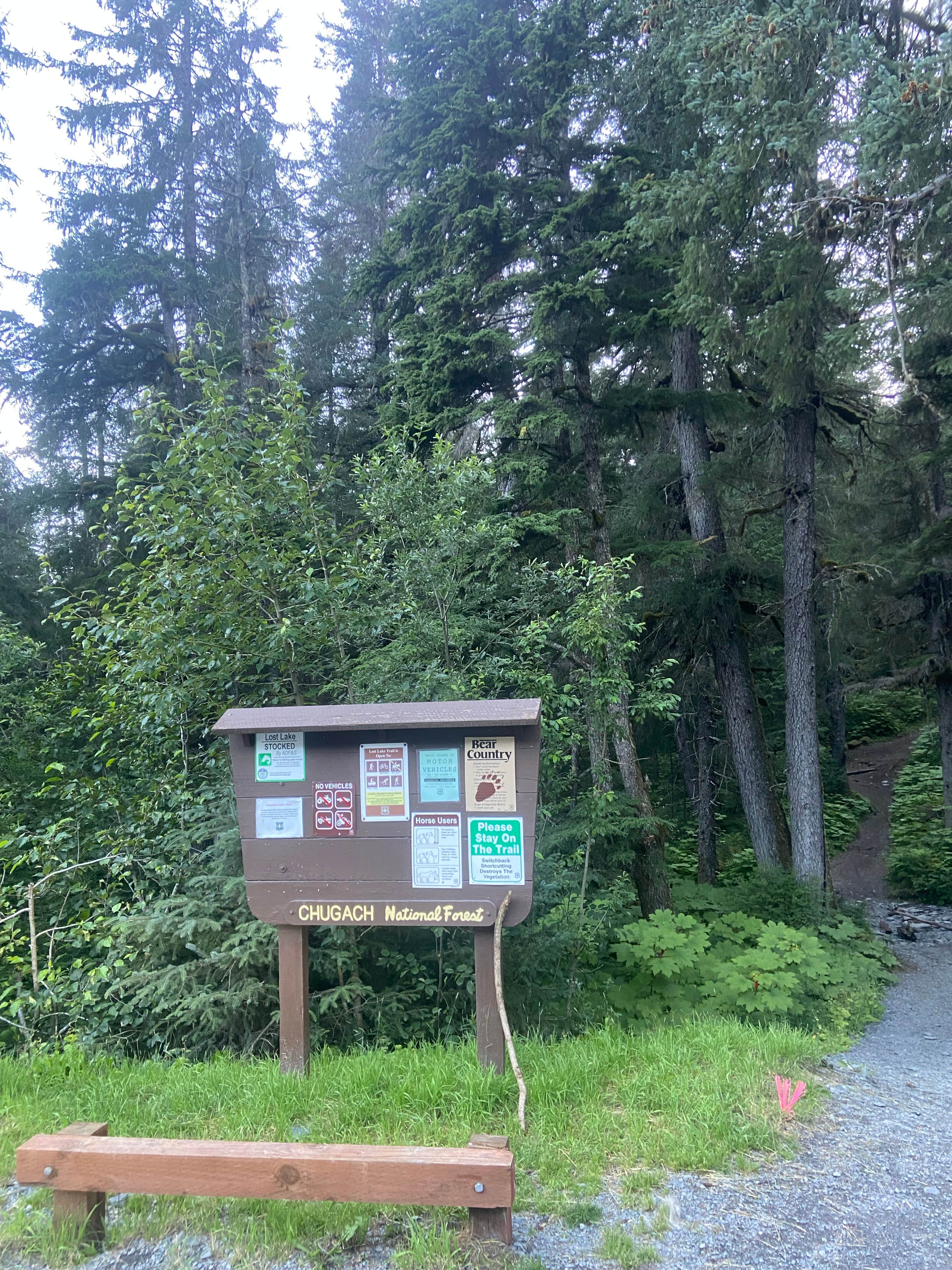 Camper-submitted photo at Lost Lake Trailhead near Whittier, AK
