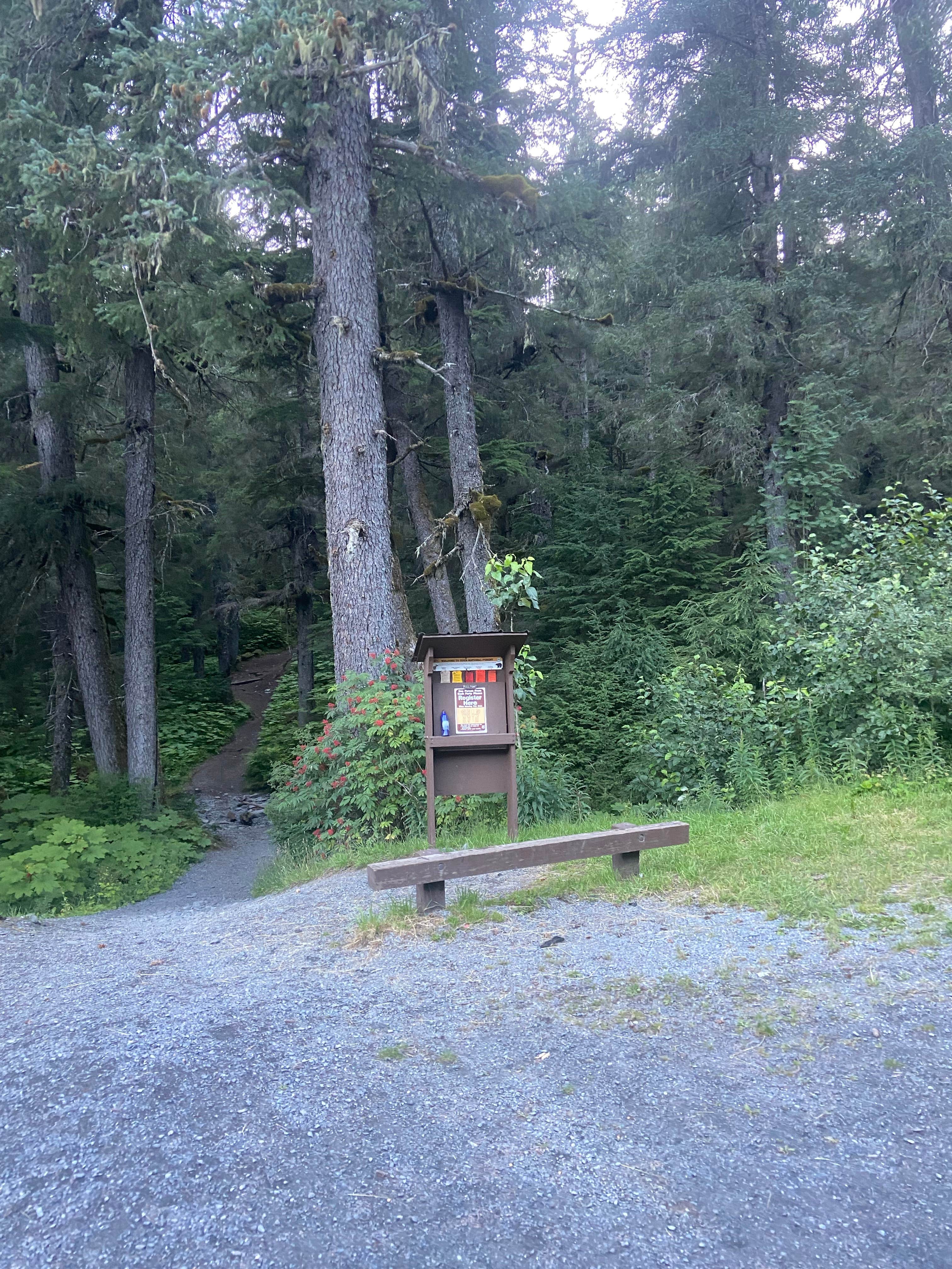 Camper-submitted photo at Lost Lake Trailhead near Whittier, AK