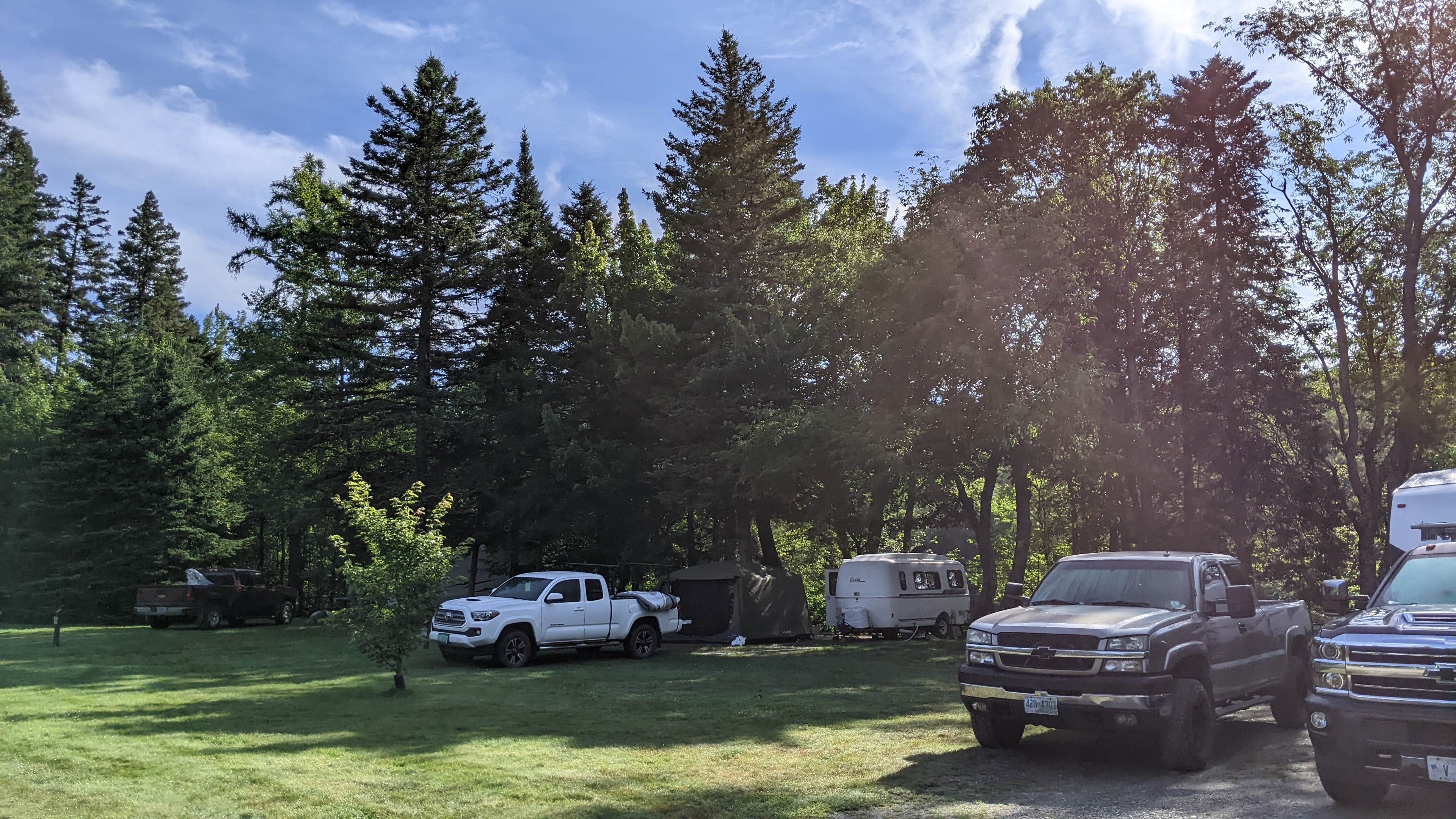 Camper-submitted photo at Lake Francis State Park Campground near Rangeley, ME