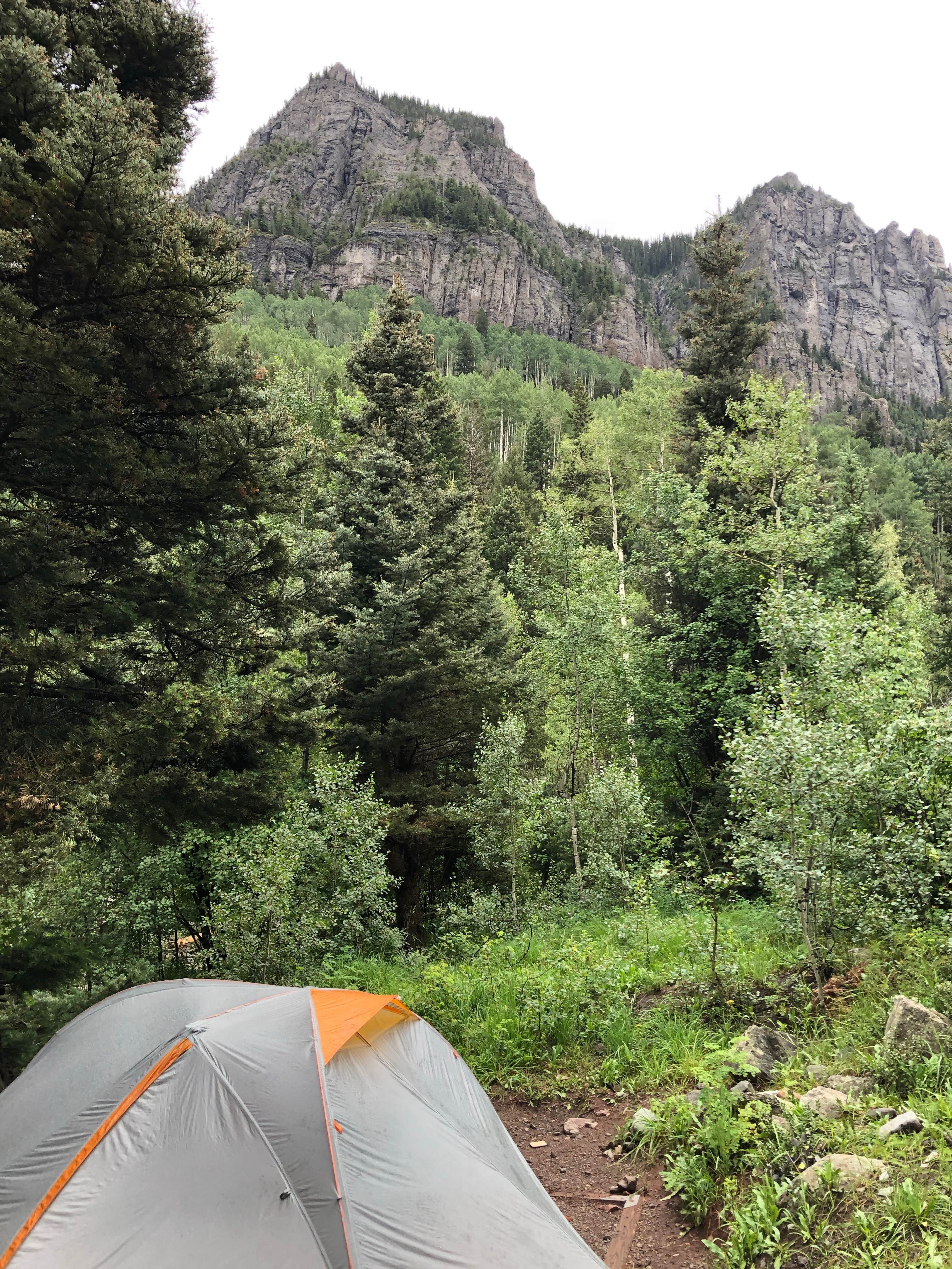 Camper-submitted photo at Uncompahgre National Forest Thistledown Campground near Ouray, CO