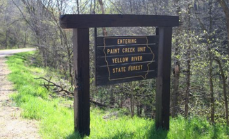 Camping near Creekside Equestrian Campground — Yellow River State Forest: Big Paint Campground — Yellow River State Forest, Waterville, Iowa