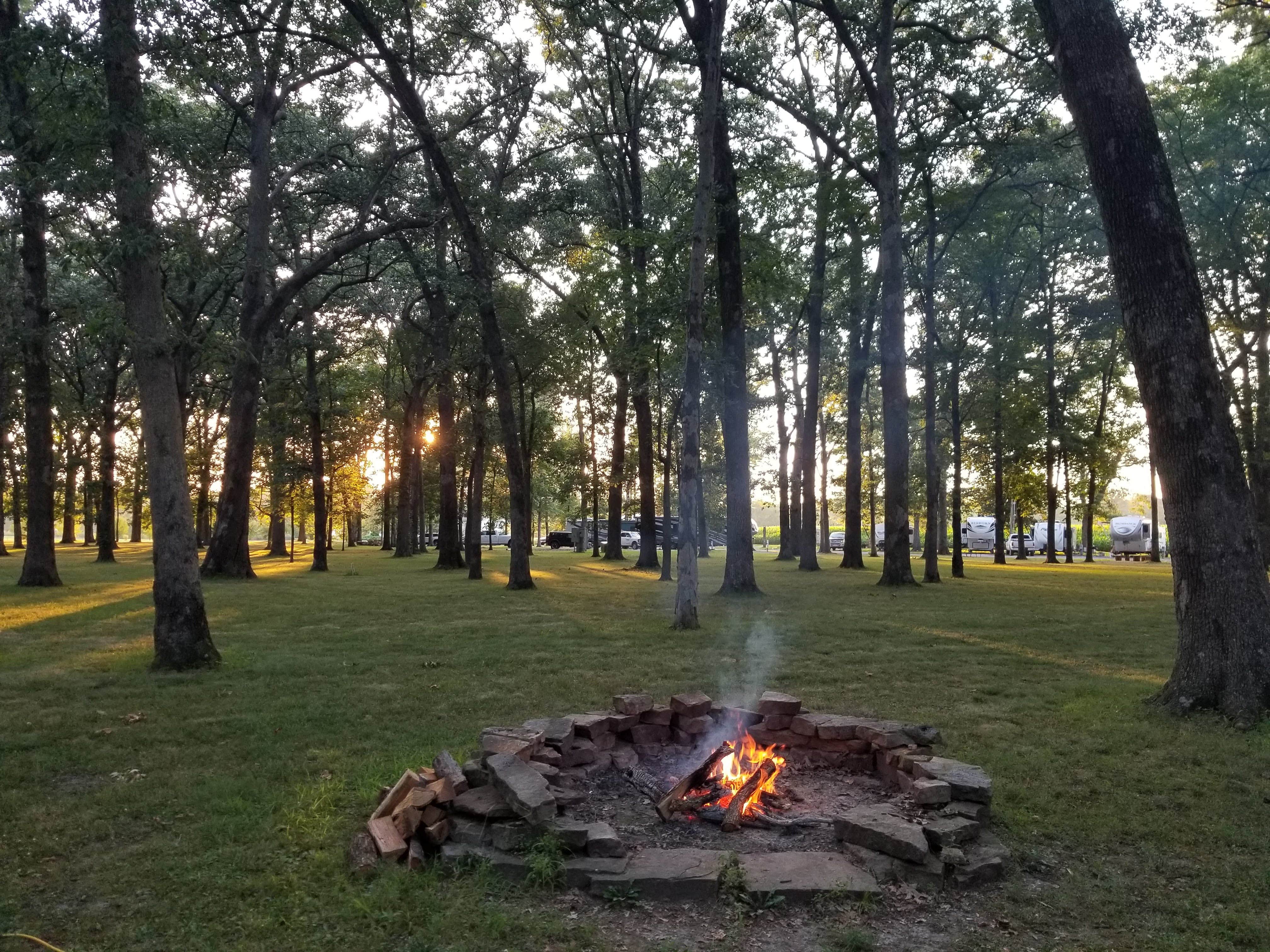 Camper-submitted photo at Whittington Woods Campground near Johnston City, IL