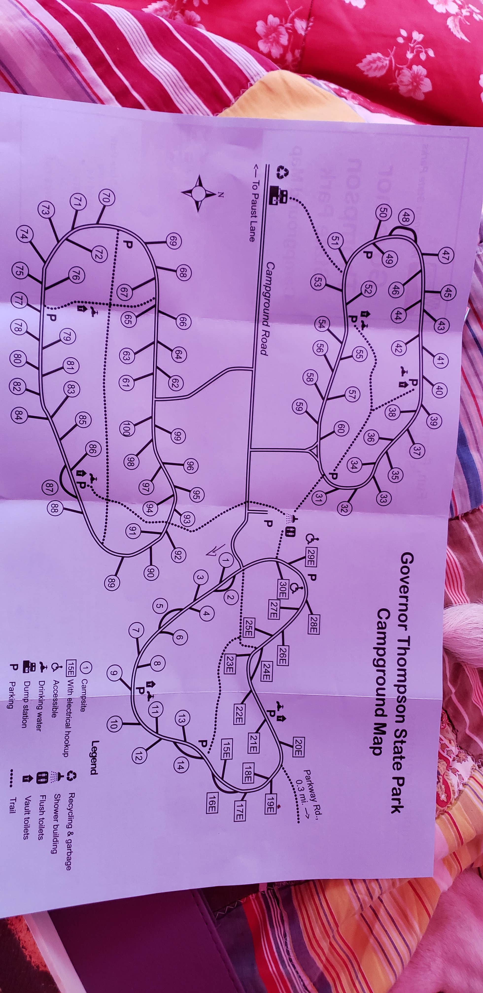 Campground map