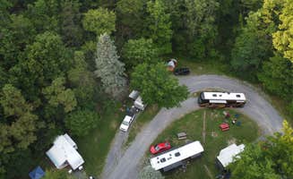 ginger G.'s photo of rv camping at Natures Getaway RV Park near Frostburg, MD