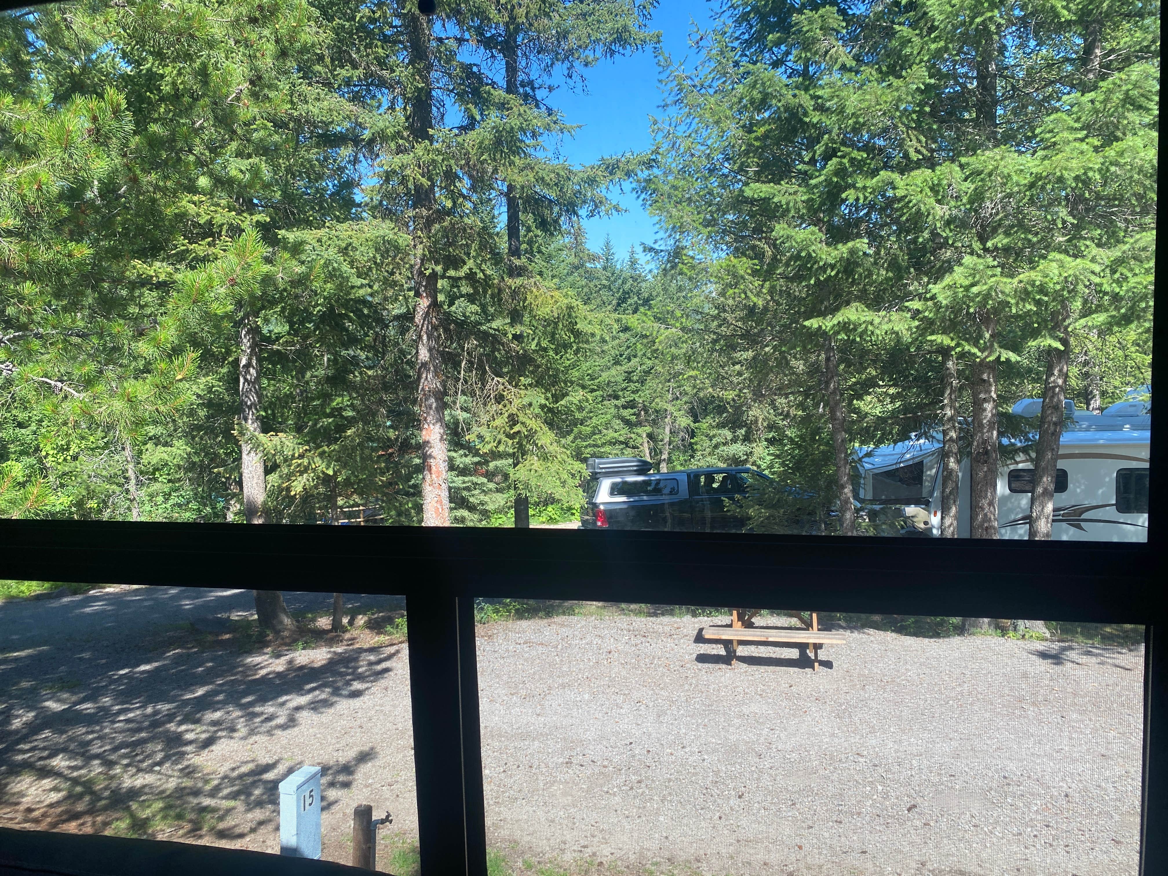 Camper-submitted photo at Mountain Meadow RV Park and Cabins near Martin City, MT