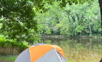 Lauren B.'s photo of tent camping at Breeden Bottom Campground near Amherst, VA