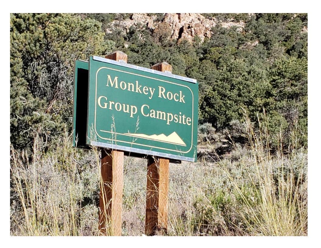 Camper-submitted photo at Monkey Rock Group Campsites — Great Basin National Park near Great Basin National Park