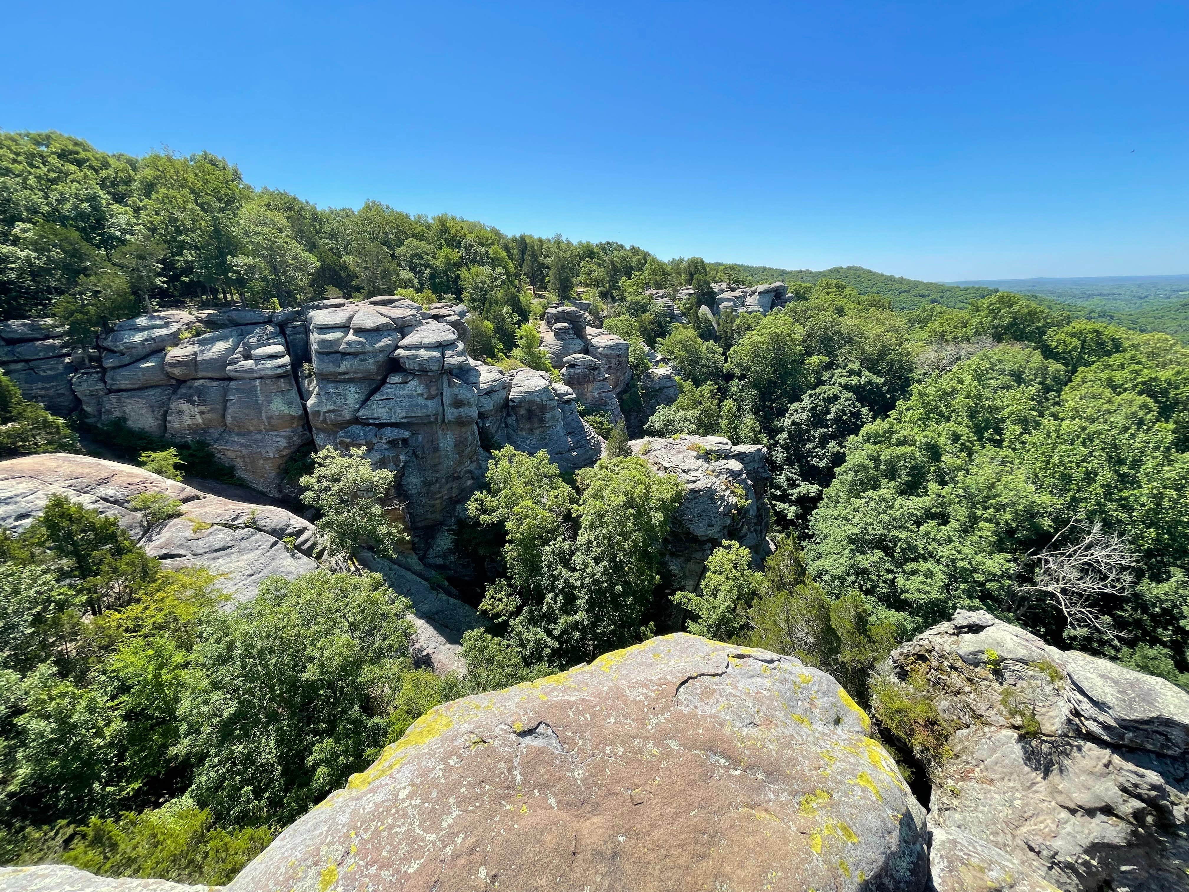 Garden of the outlet gods campsite