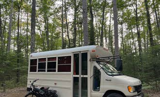 Camping near North Trout Lake Campground — Northern Highland State Forest: Razorback Lake Campground — Northern Highland State Forest, Sayner, Wisconsin
