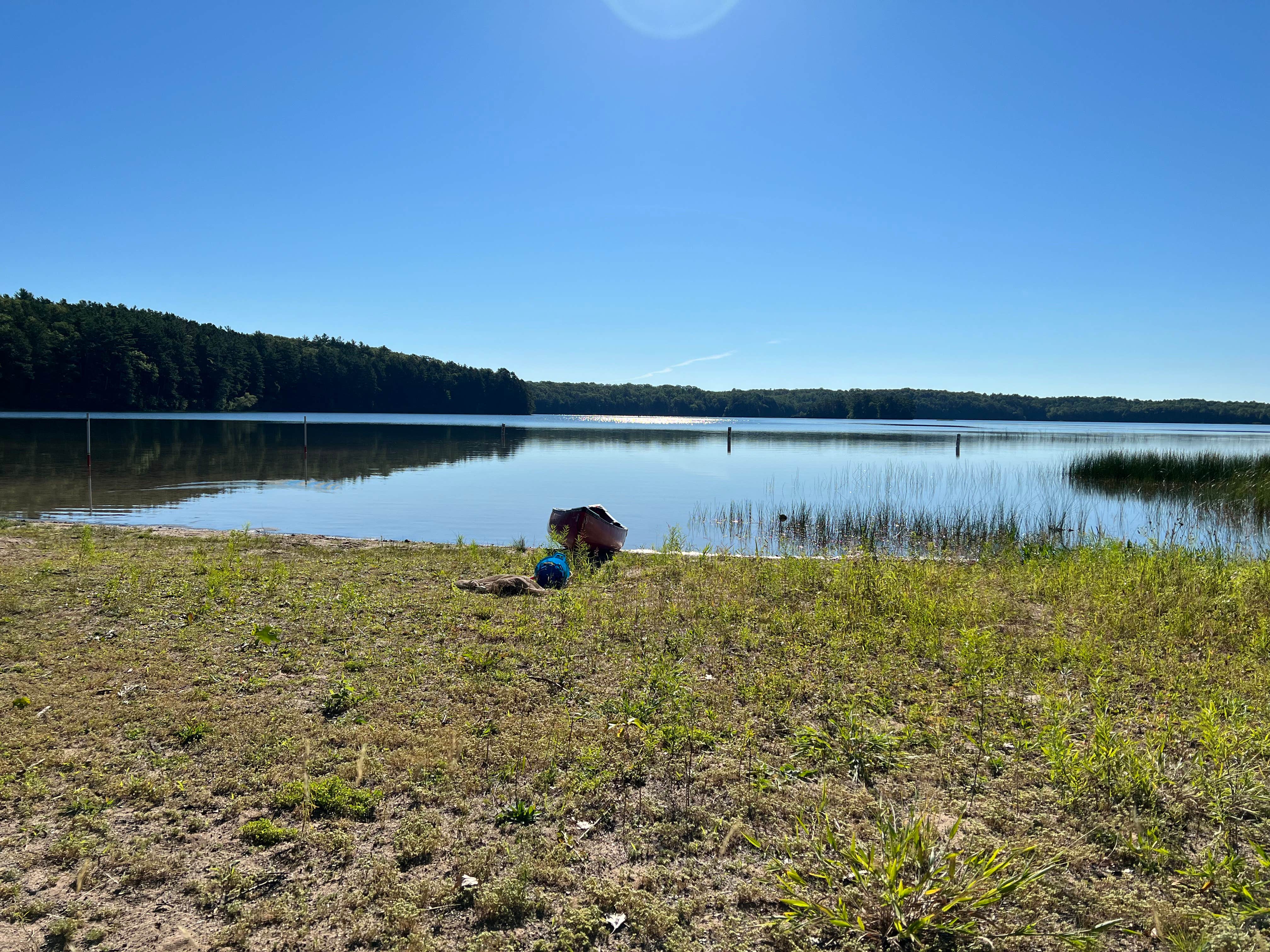 Camper-submitted photo at Razorback Lake Campground — Northern Highland State Forest near Sayner, WI