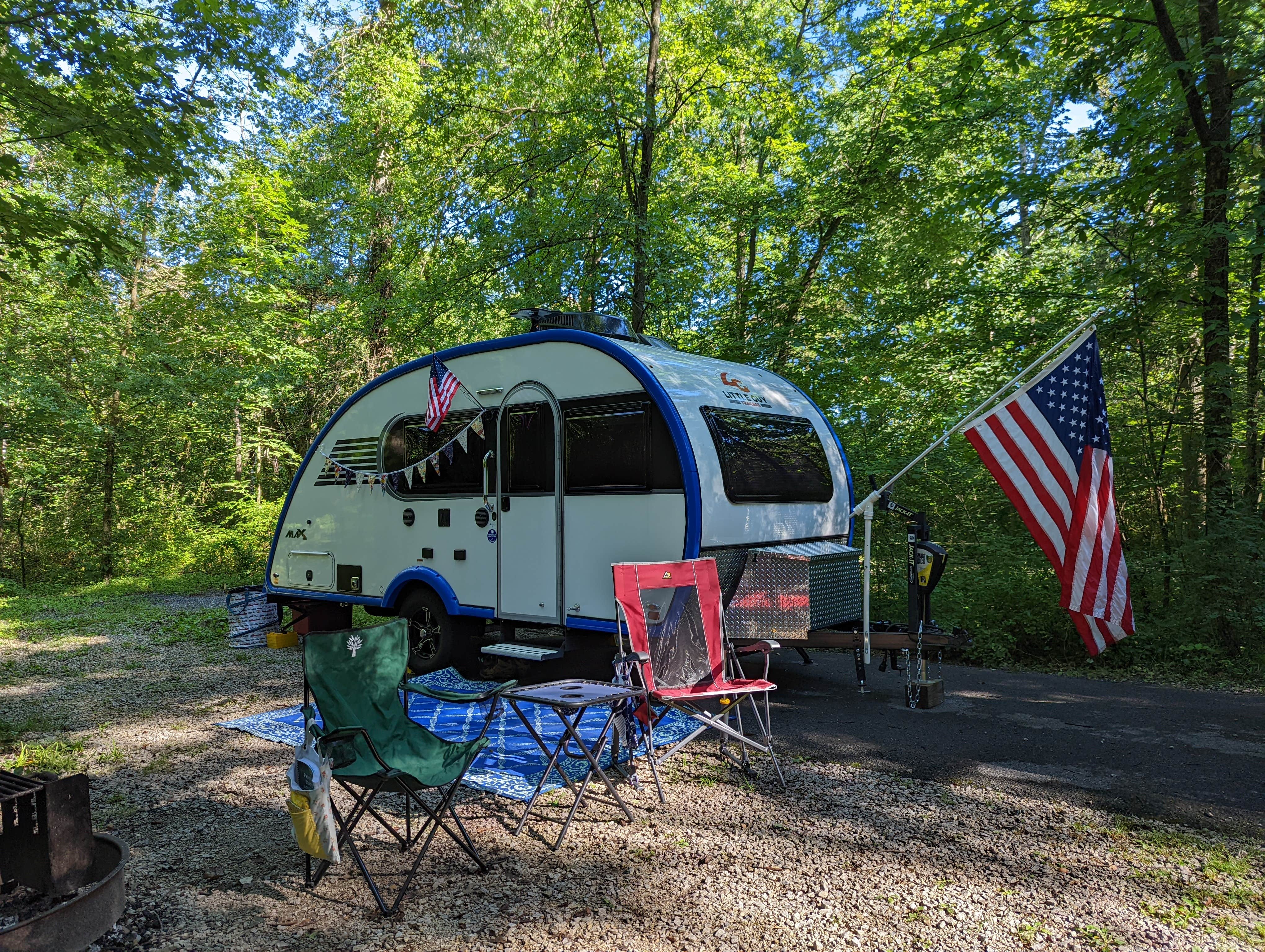 Alex S.'s photo of rv camping at Gifford Pinchot State Park Campground near Porters Sideling, PA