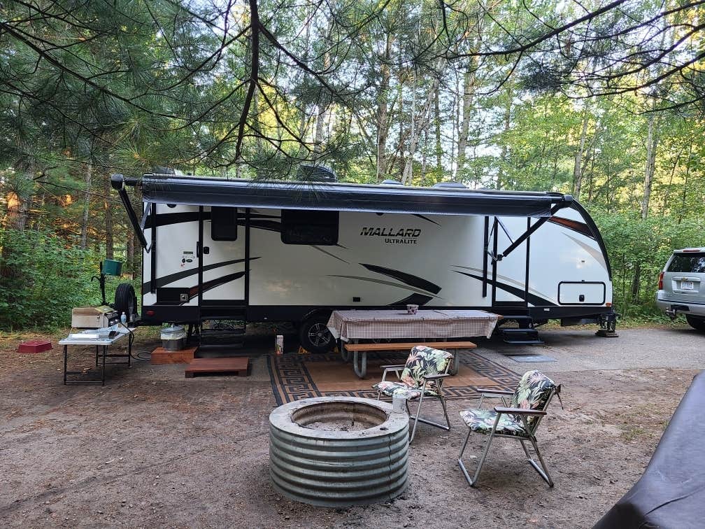 Barbara K.'s photo of rv camping at Hartwick Pines State Park Campground near Grayling, MI