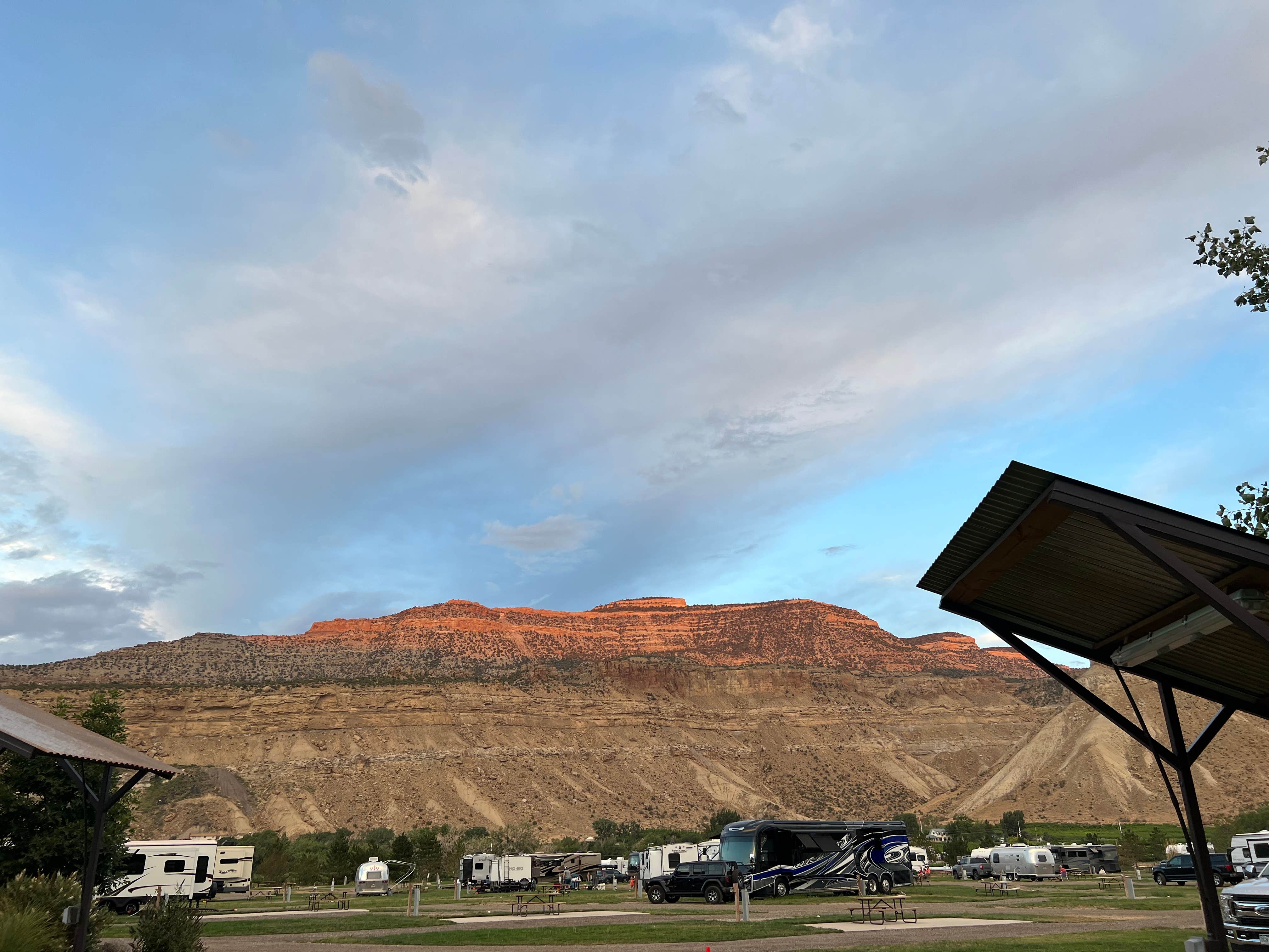 Rhonda A.'s photo of rv camping at Palisade Basecamp RV Resort near Loma, CO