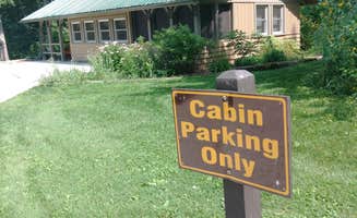 James M.'s photo of a cabin at Fire Tower Cabin — Yellow River State Forest near Cresco, IA