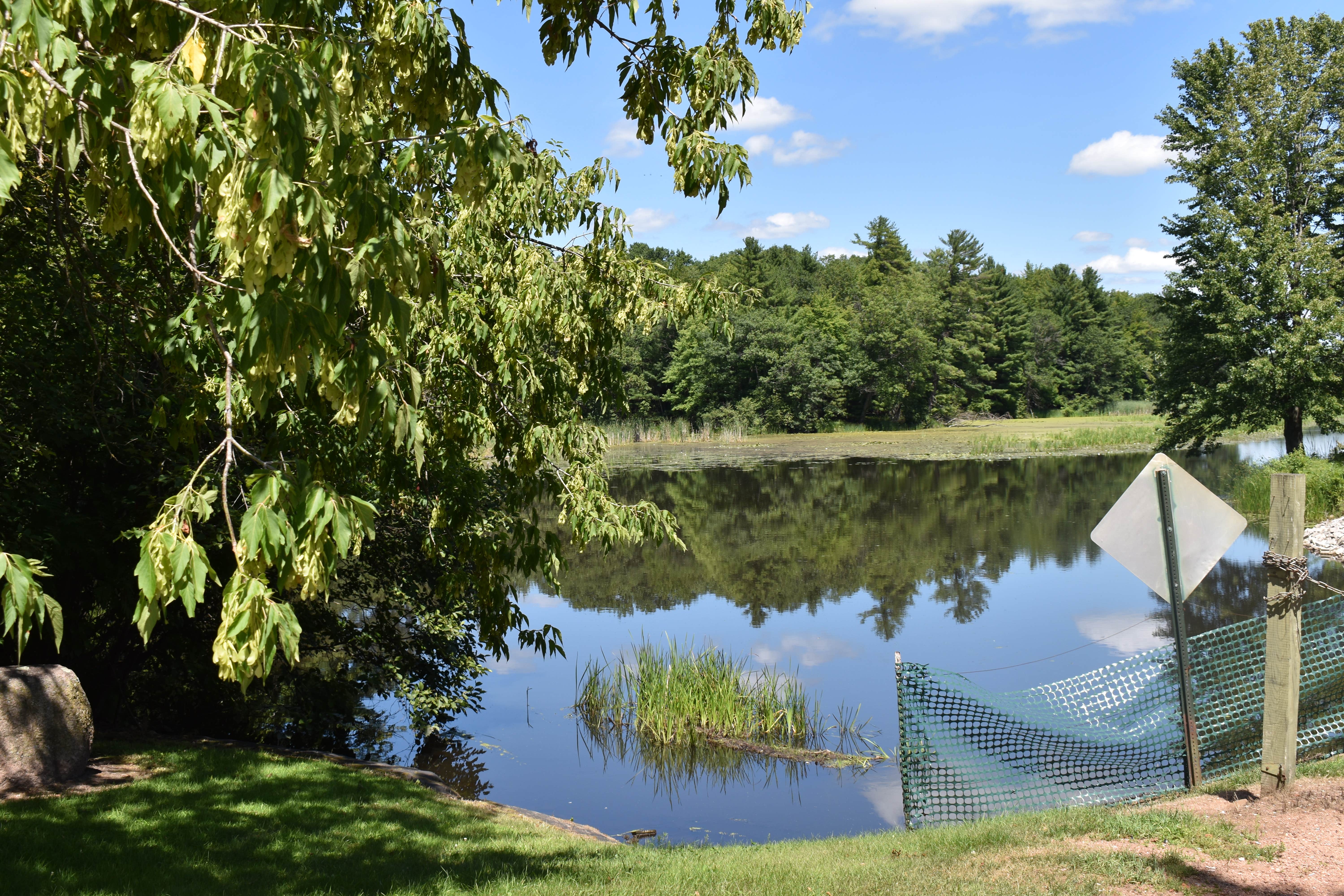 Kelli O.'s photo of tent camping at Plover River Retreat near Merrill, WI