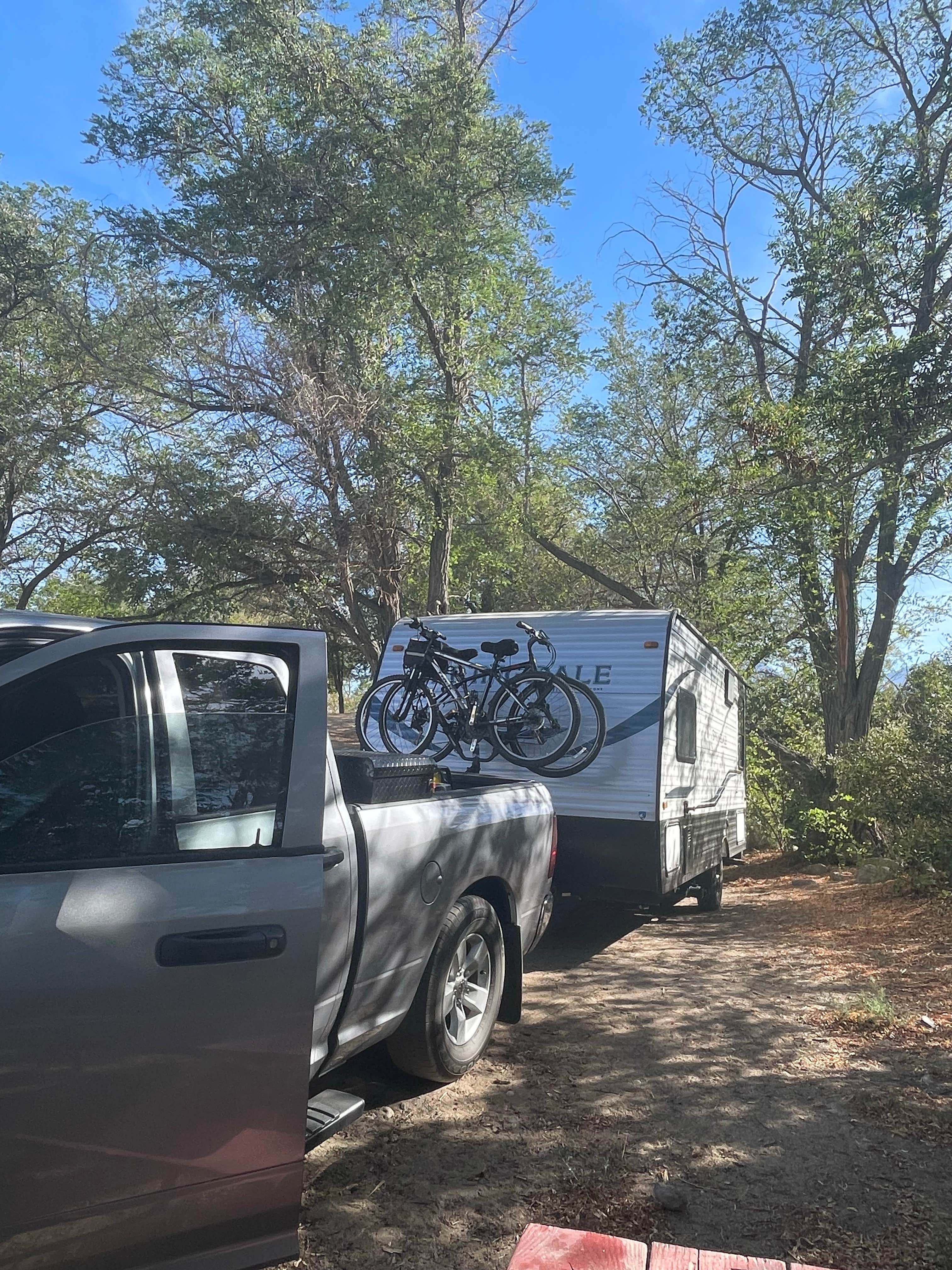 Ricky S.'s photo of rv camping at Baker Creek Campground near Big Pine, CA