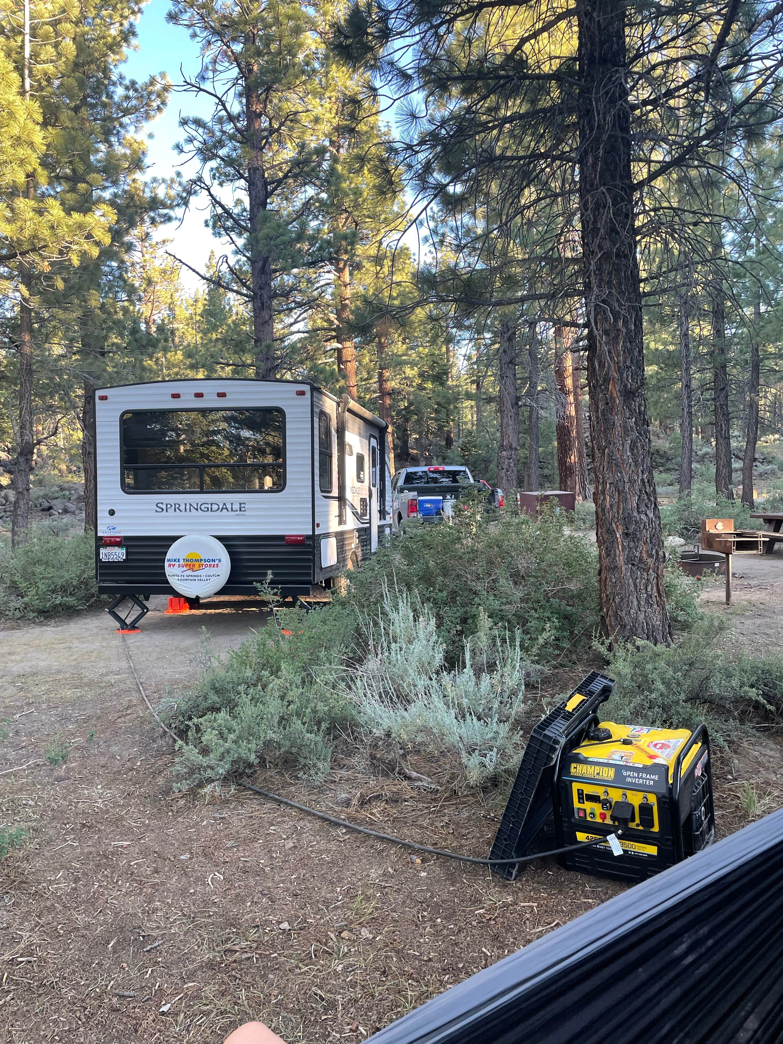 Ricky S.'s photo of rv camping at Sherwin Creek near Swall Meadows, CA
