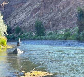 Camper-submitted photo from Owyhee River - Below Dam - Owyhee Dam Park