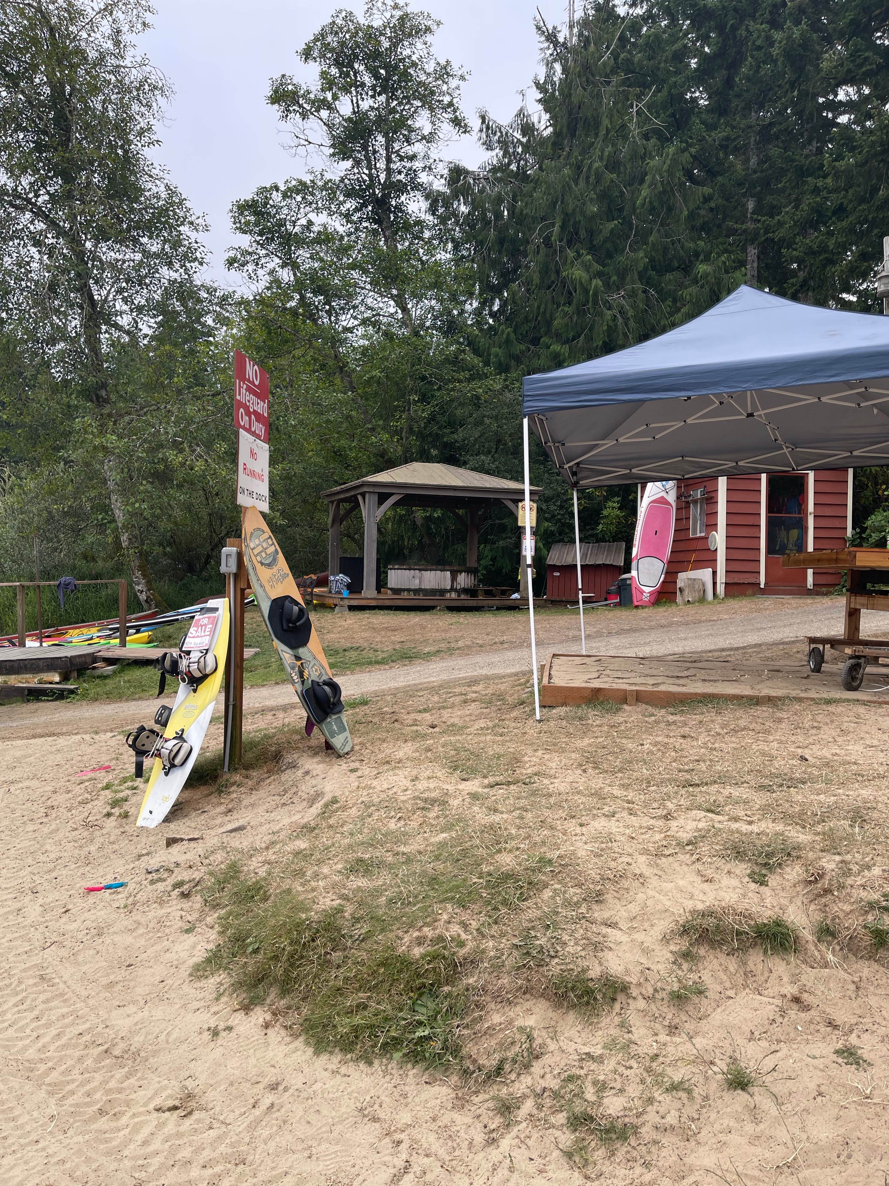 Camper-submitted photo at Mercer Lake Resort near Florence, OR