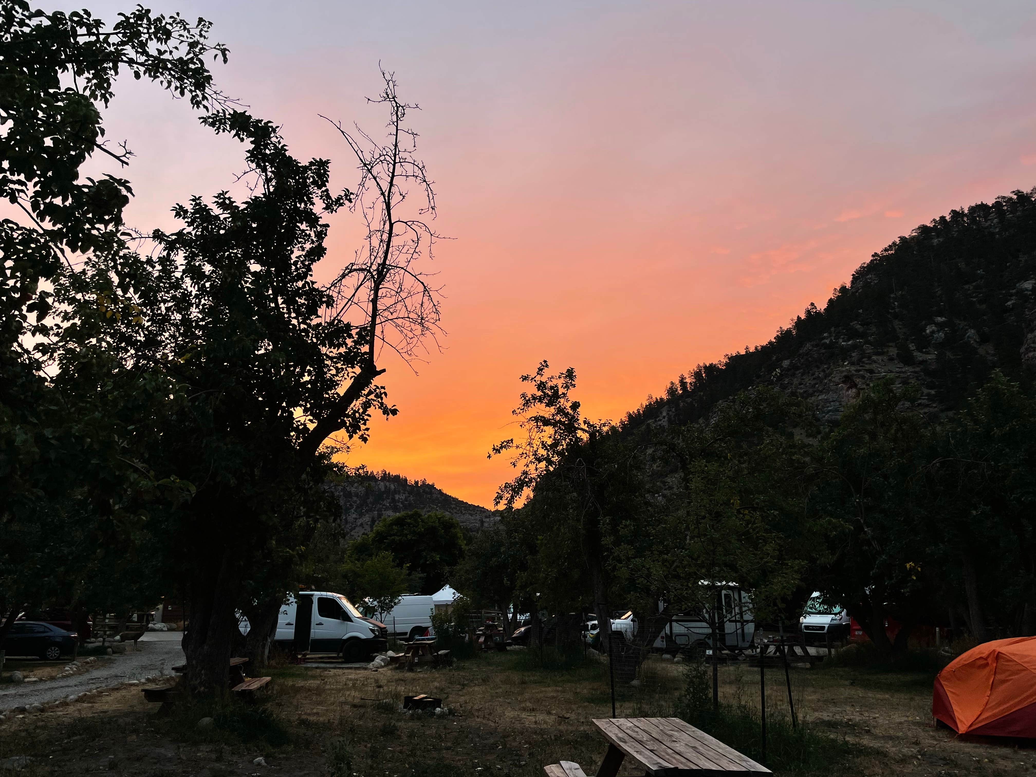 Anthony D.'s photo of tent camping at Ten Sleep Rock Ranch near Greybull, WY