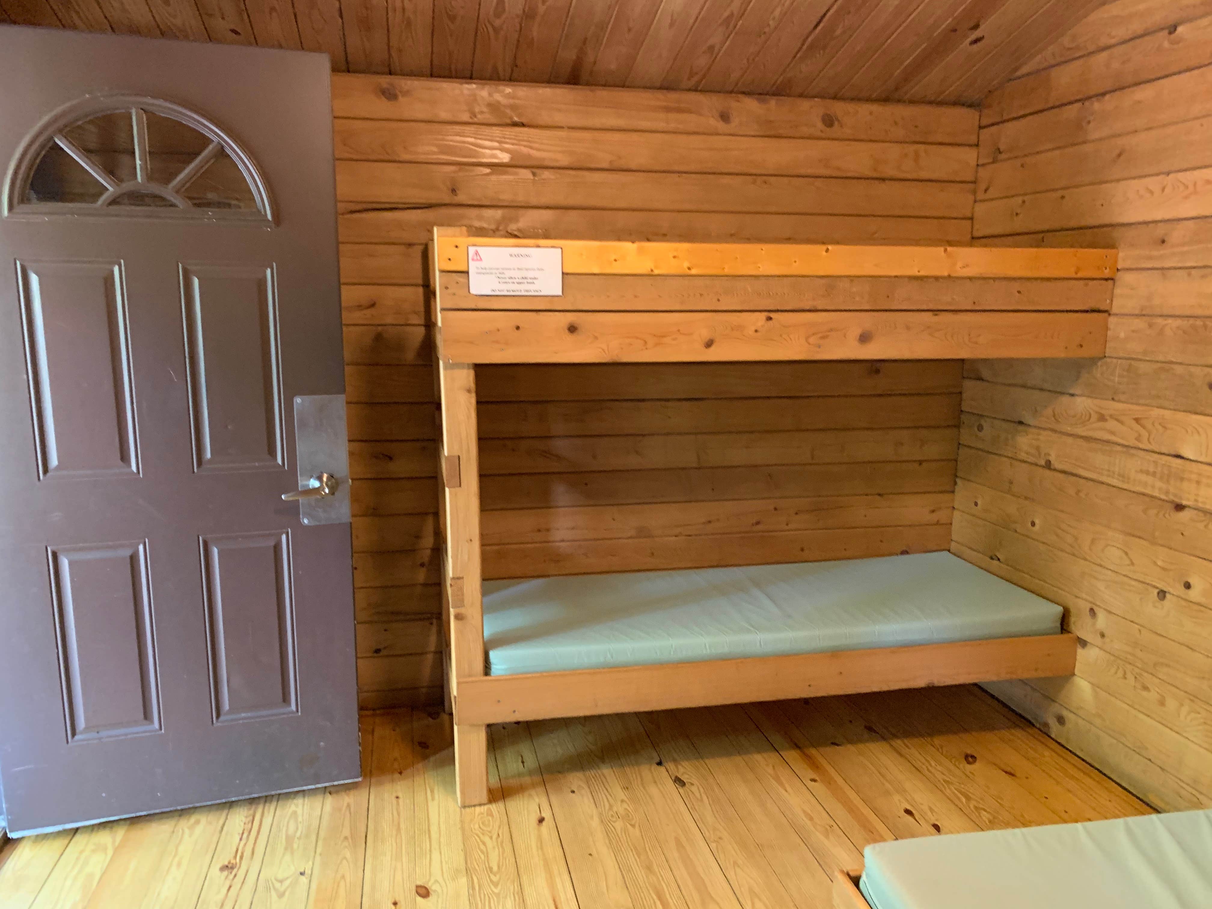 Stefanie H.'s photo of glamping accommodations at Martinak State Park Campground near Cape May Point, NJ
