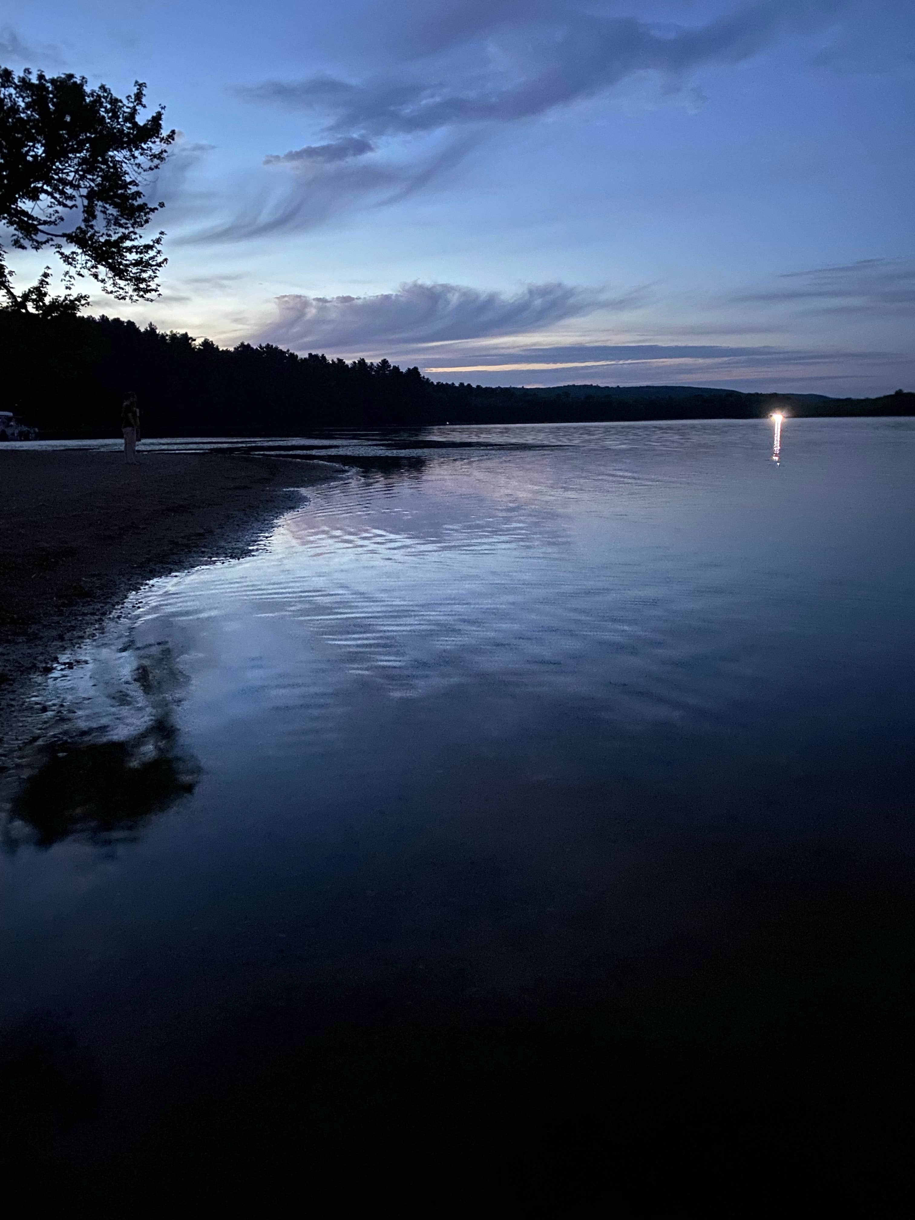 Camper submitted image from Sennebec Lake Campground - 4