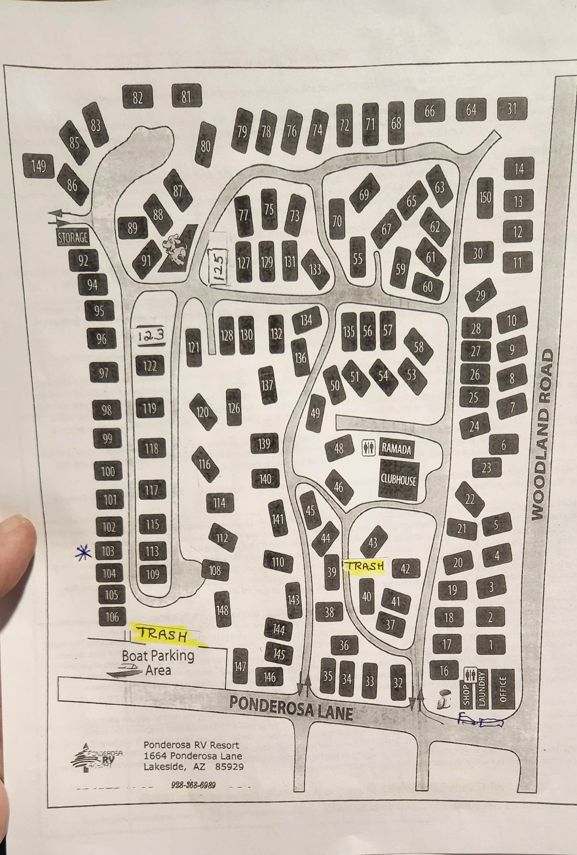 Camper-submitted photo at Ponderosa RV Resort near McNary, AZ