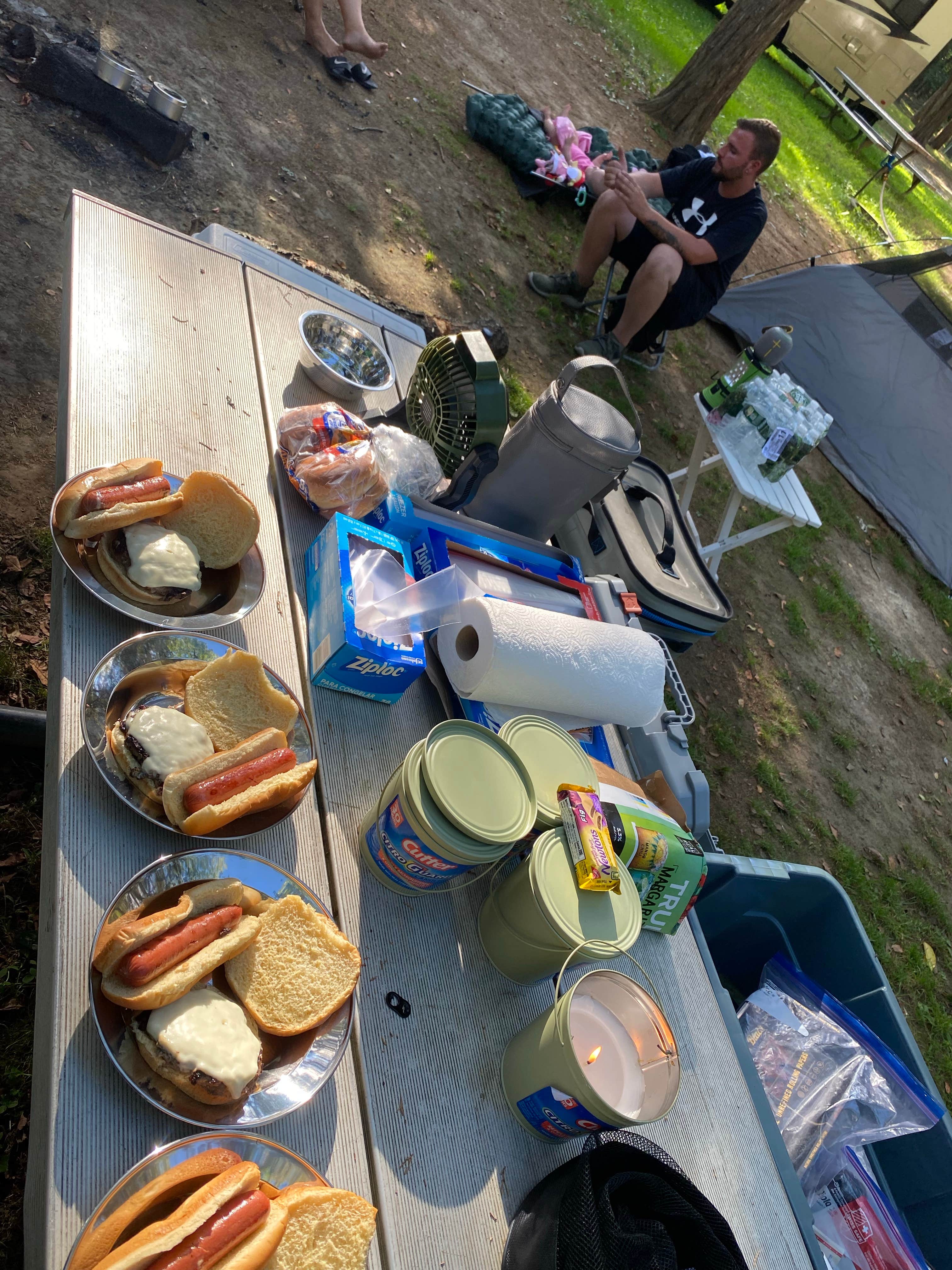 Christopher S.'s photo of camping with pets at Blydenburgh County Park near Greenwich, CT