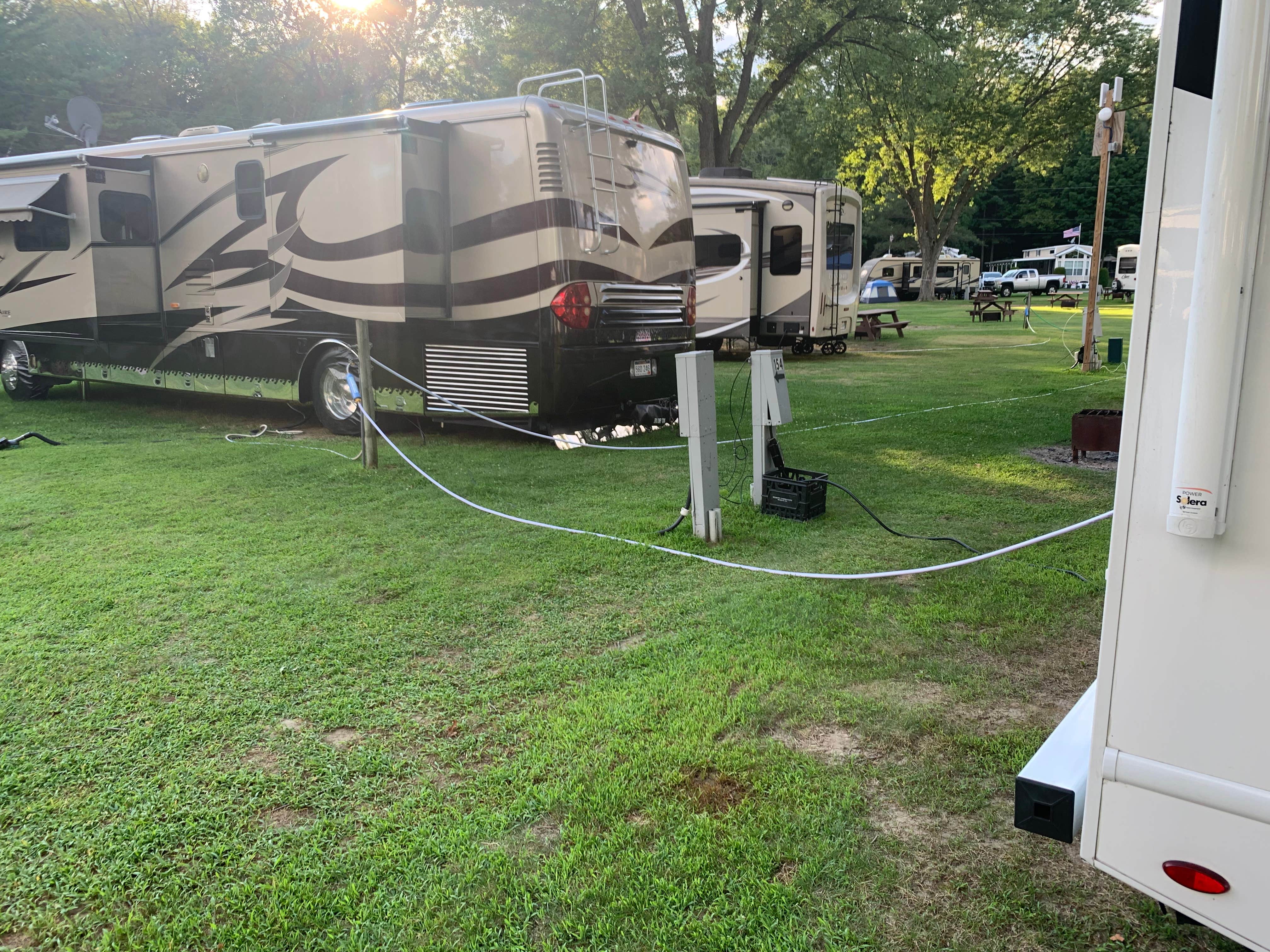 Camper-submitted photo at Lone Pine Campsites near Stowe, VT
