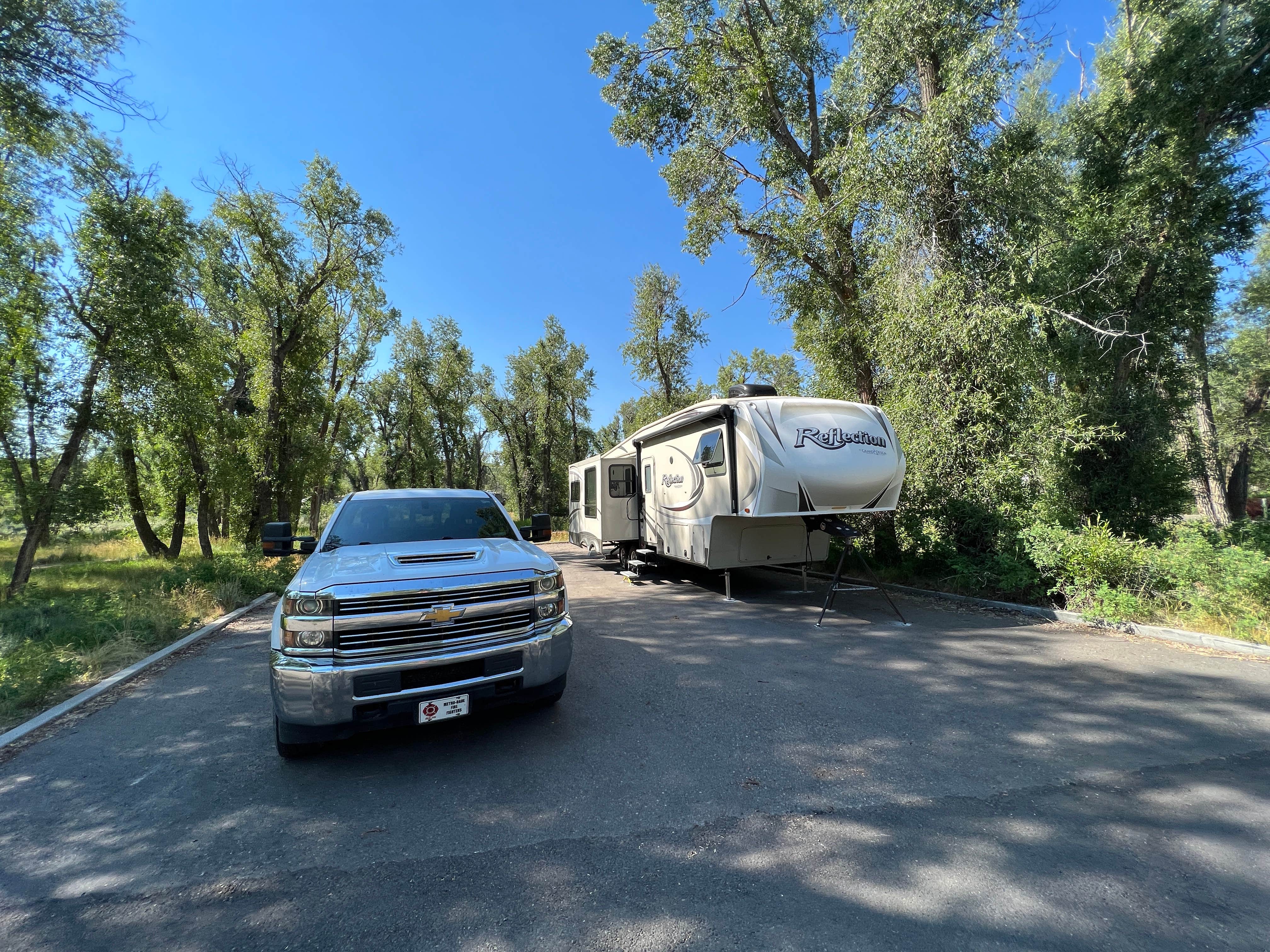 John L.'s photo of rv camping at Gros Ventre Campground — Grand Teton National Park near Kelly, WY