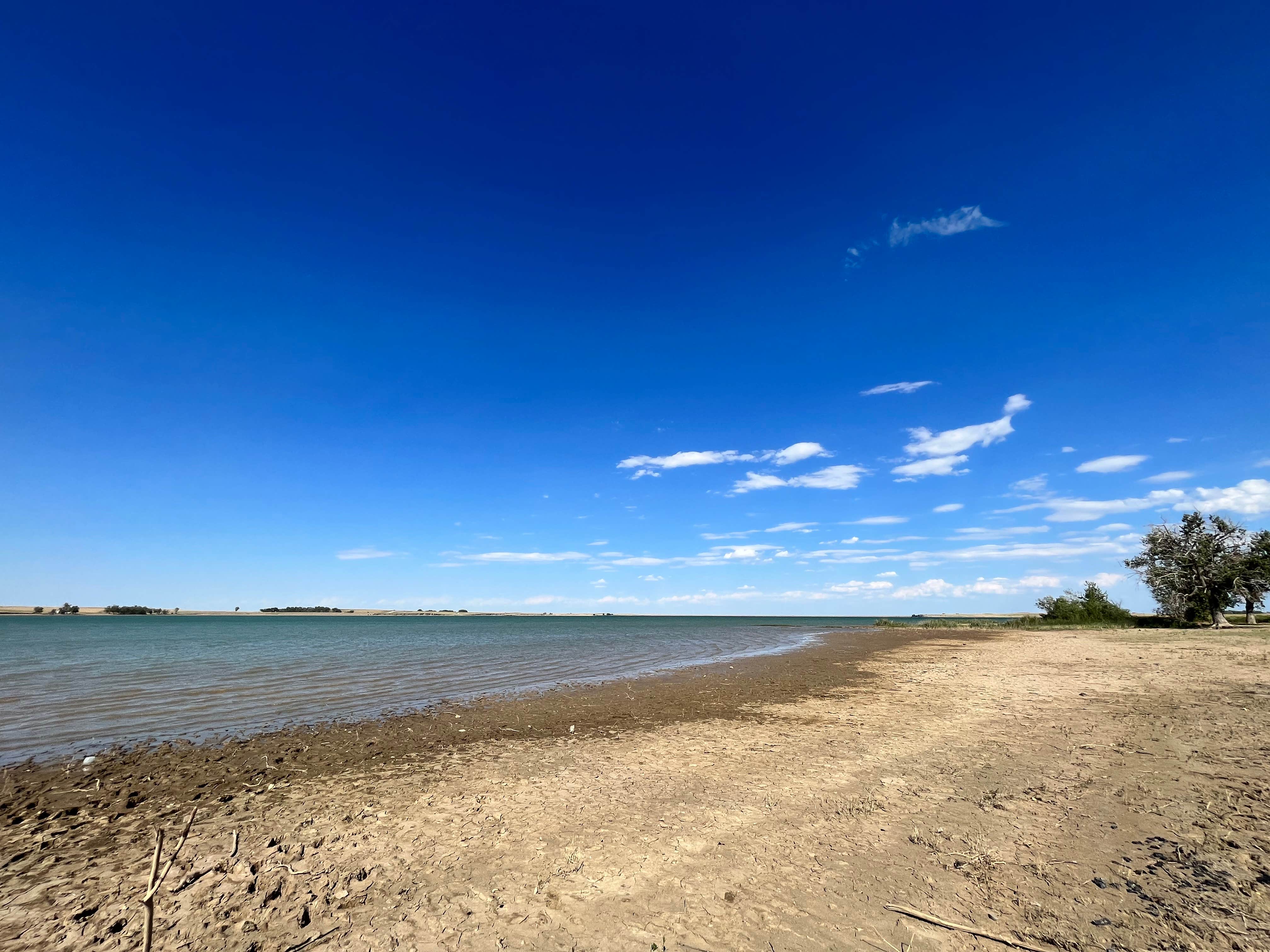 Camper submitted image from Belle Fourche Reservoir Dispersed Camping - 3