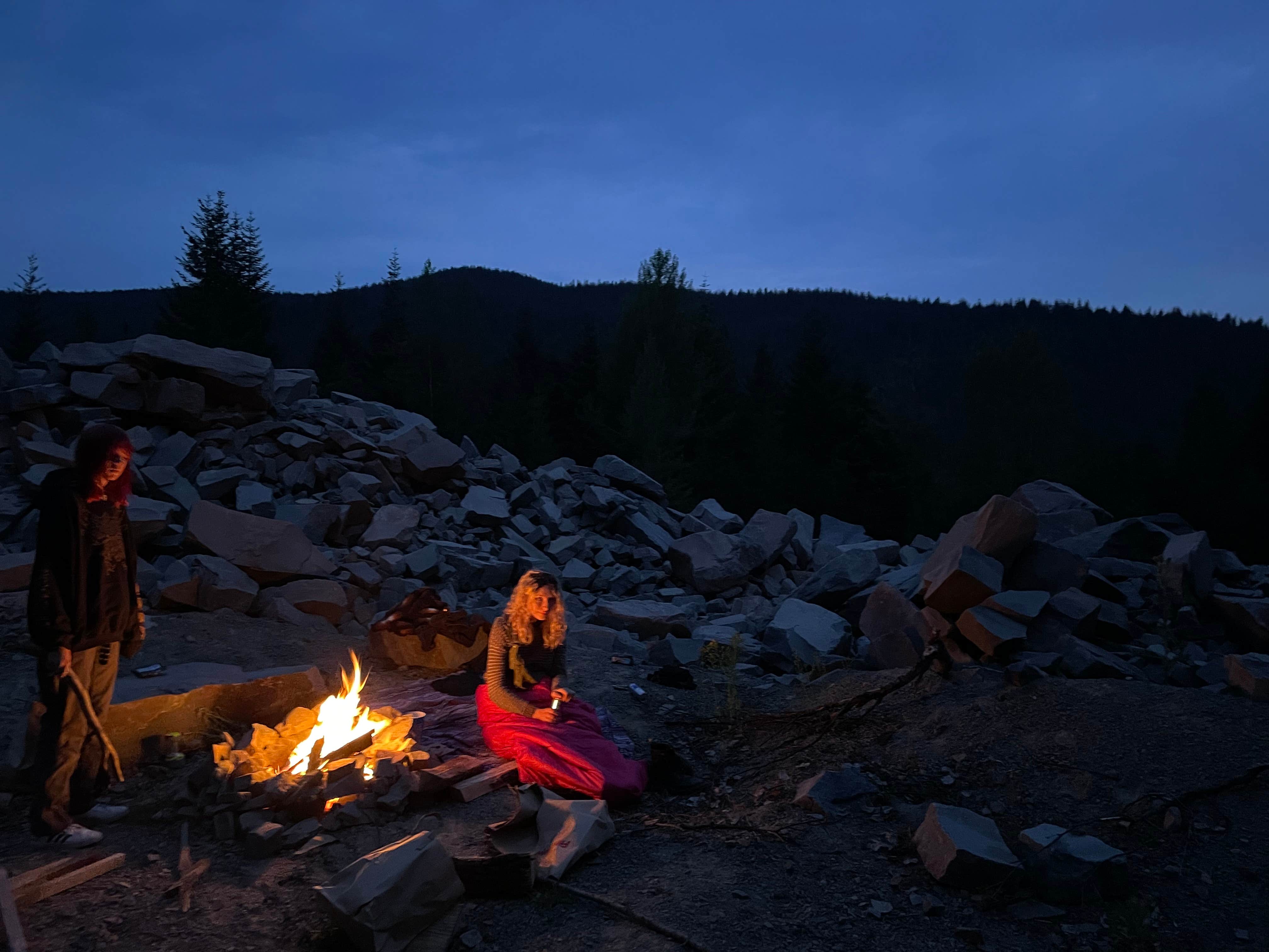 Camper submitted image from Mount Hood National Forest - NF 2656 -Dispersed Camping - 1