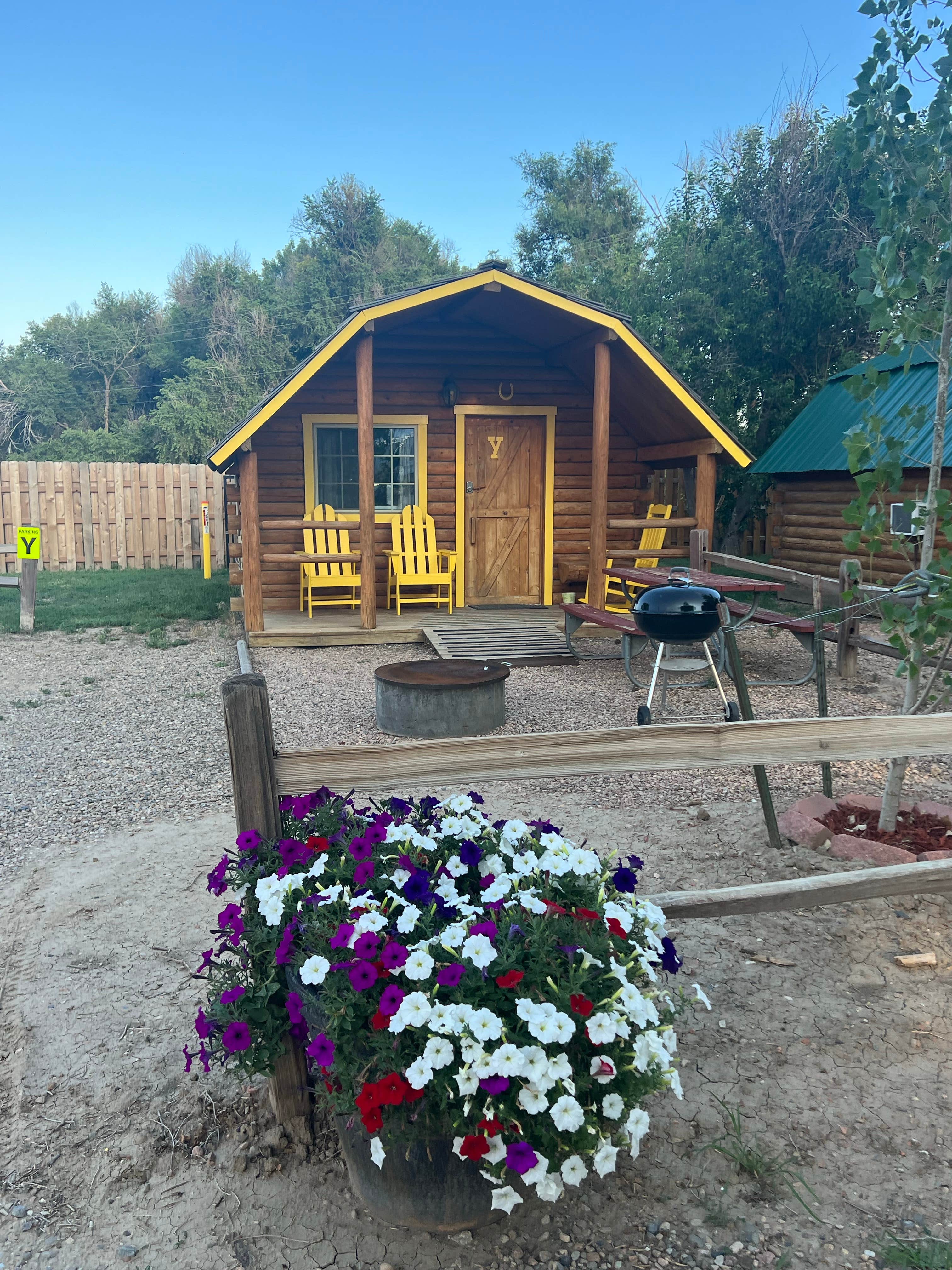 Jack W.'s photo of a cabin at La Junta KOA near Hasty, CO