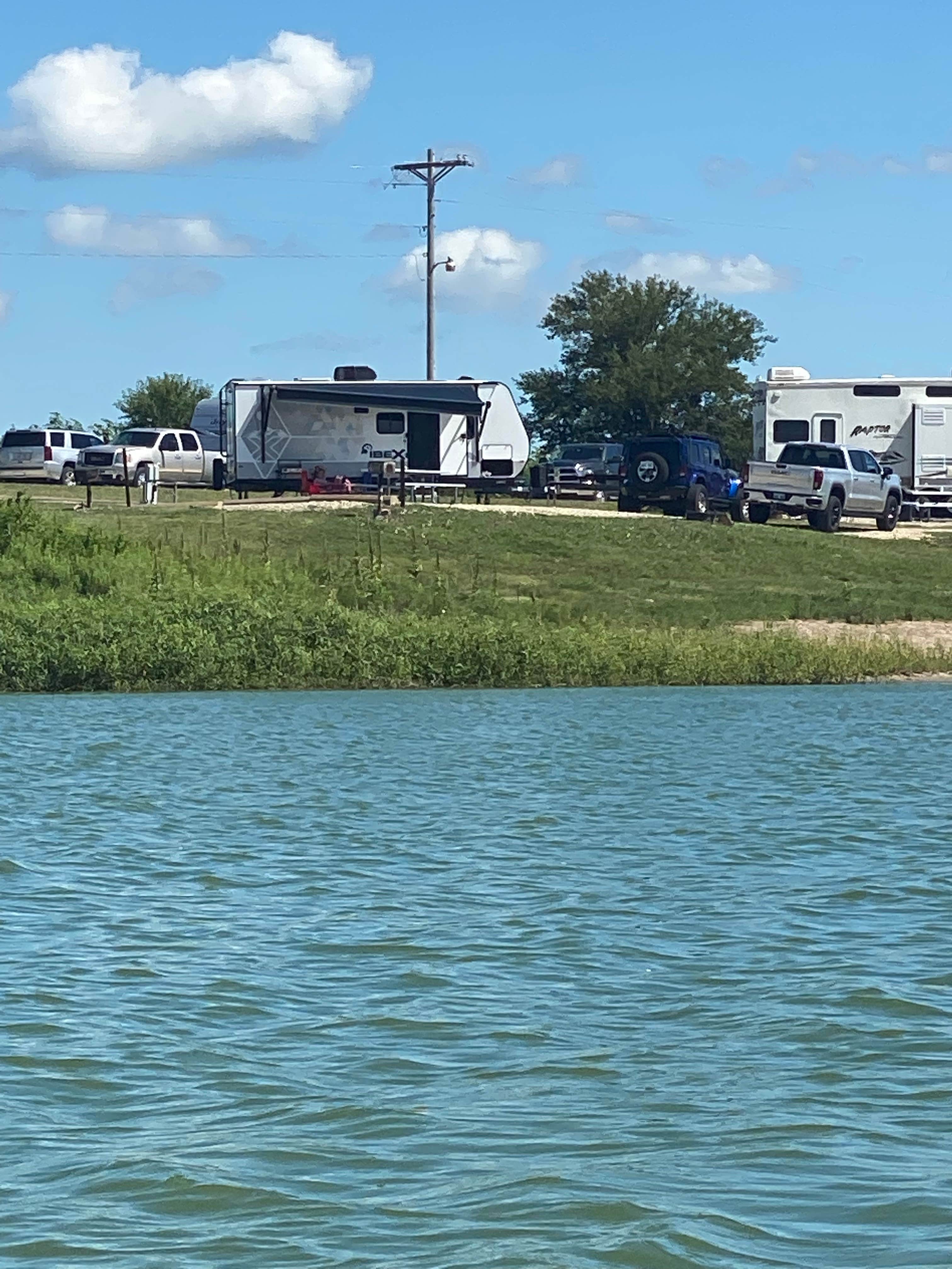 Kaylyn B.'s photo of rv camping at Curtis Creek near Junction City, KS