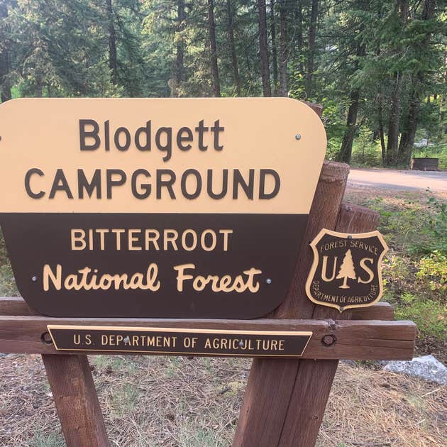 Blodgett Campground Hamilton, MT