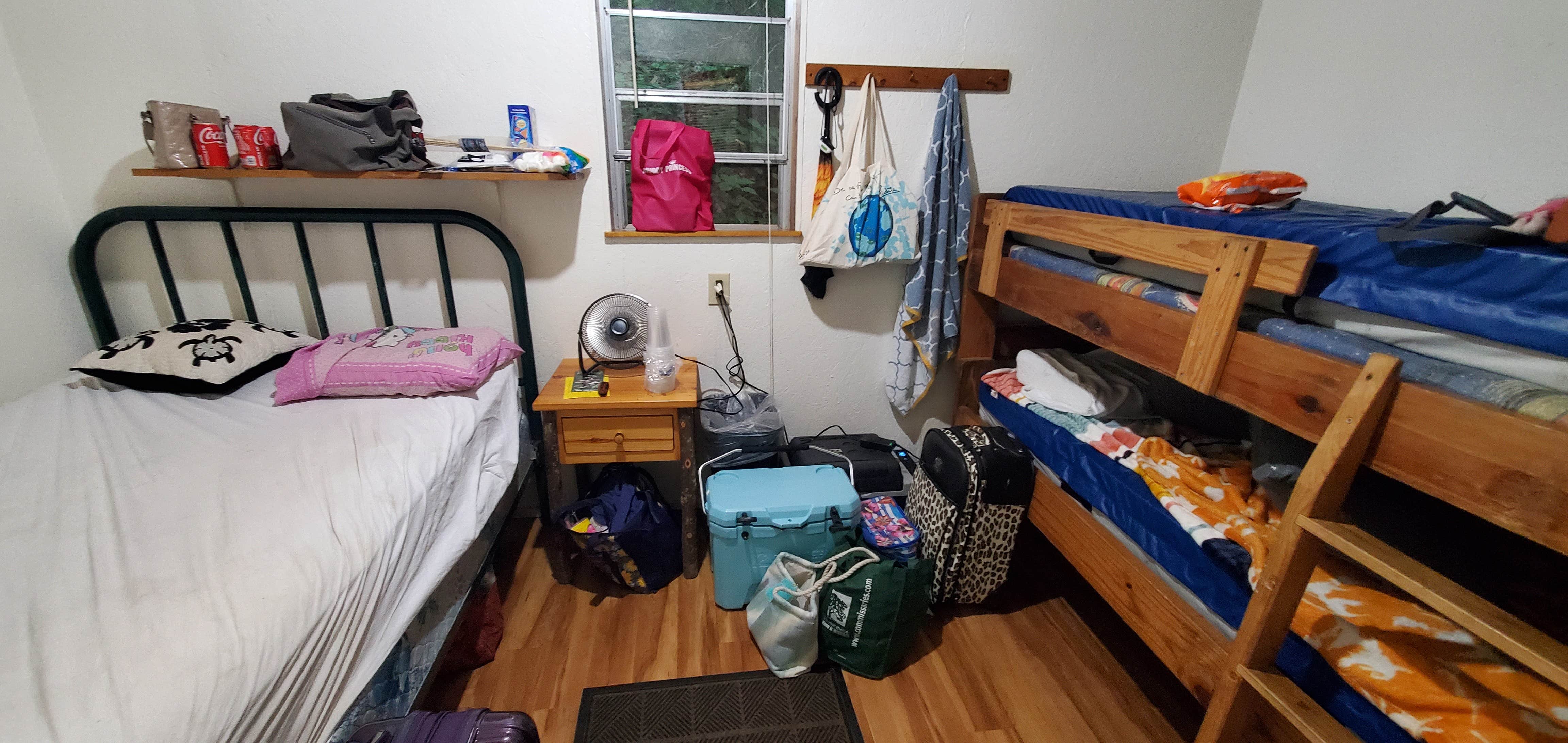 Becqui M.'s photo of glamping accommodations at Moonshine Creek Campground near Cullowhee, NC